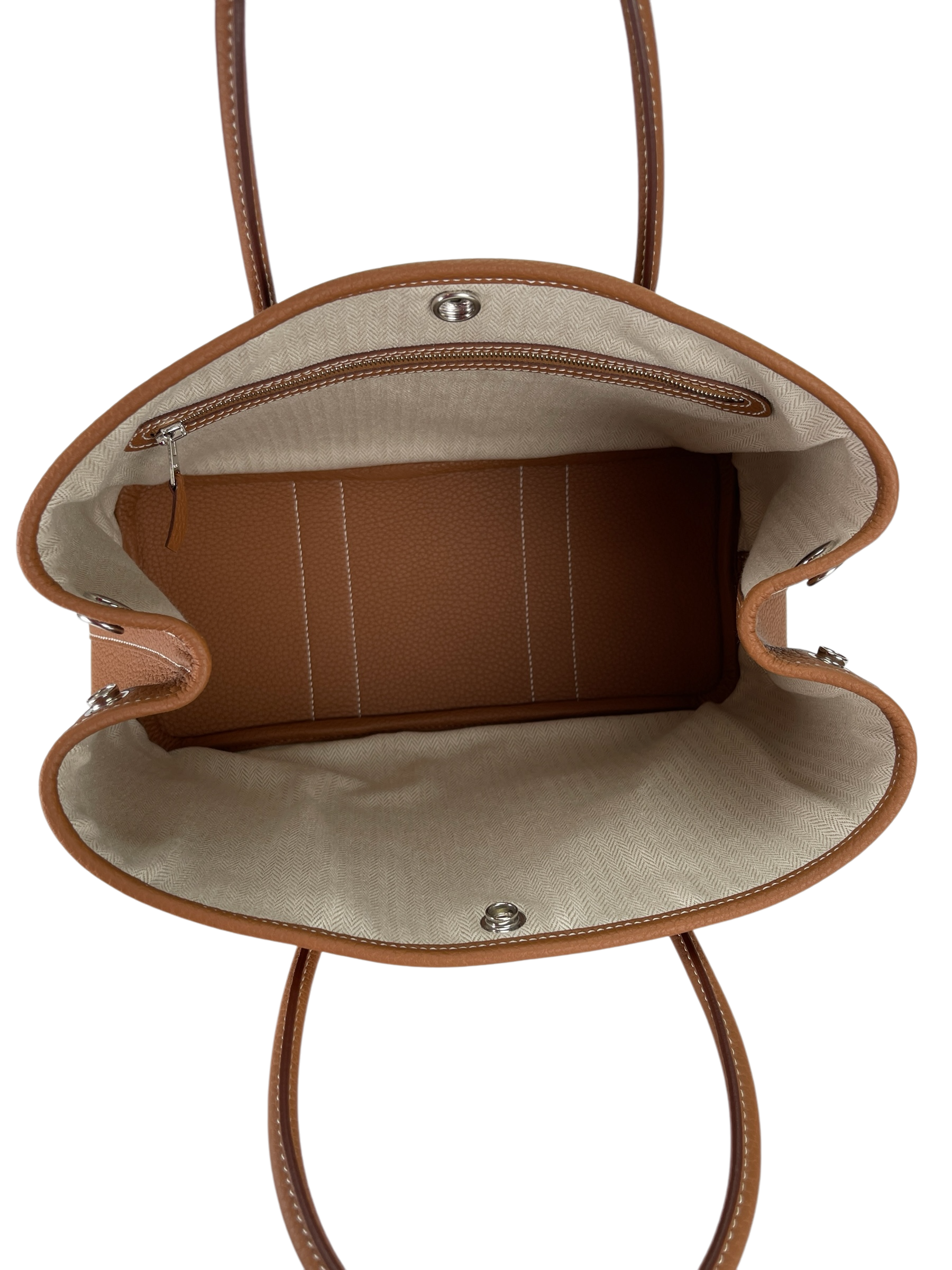 HERMES - Gold Negonda Garden Party TPM 30