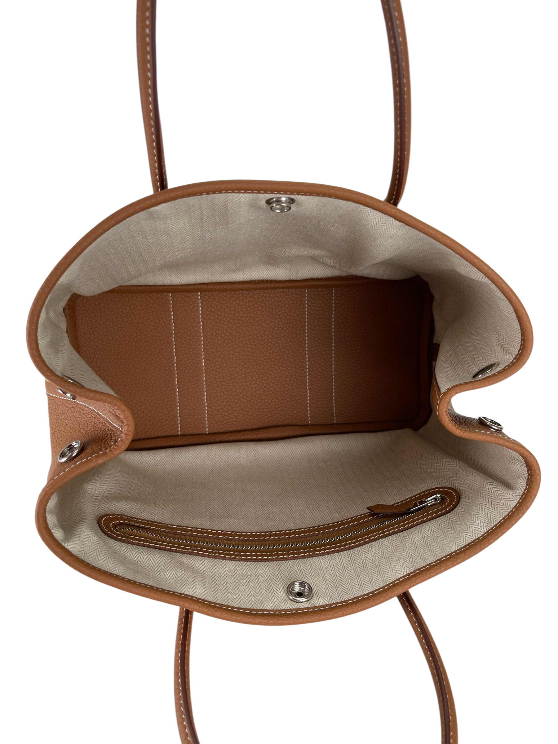 HERMES - Gold Negonda Garden Party TPM 30