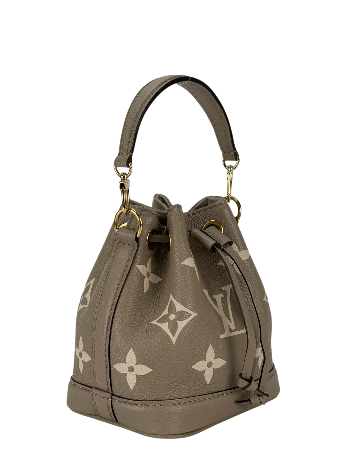 LOUIS VUITTON - Grey Nano Noe Two-tone Monogram 2way Bag M46291
