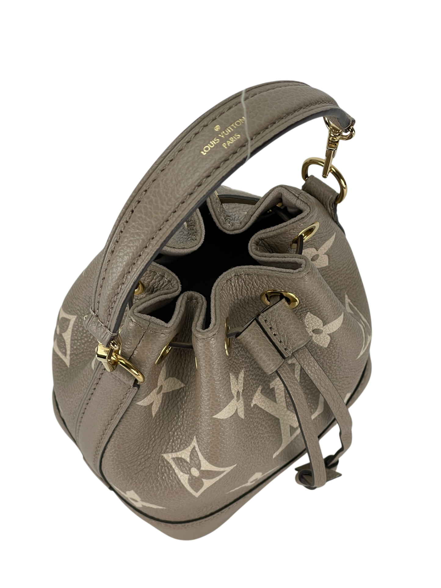LOUIS VUITTON - Grey Nano Noe Two-tone Monogram 2way Bag M46291