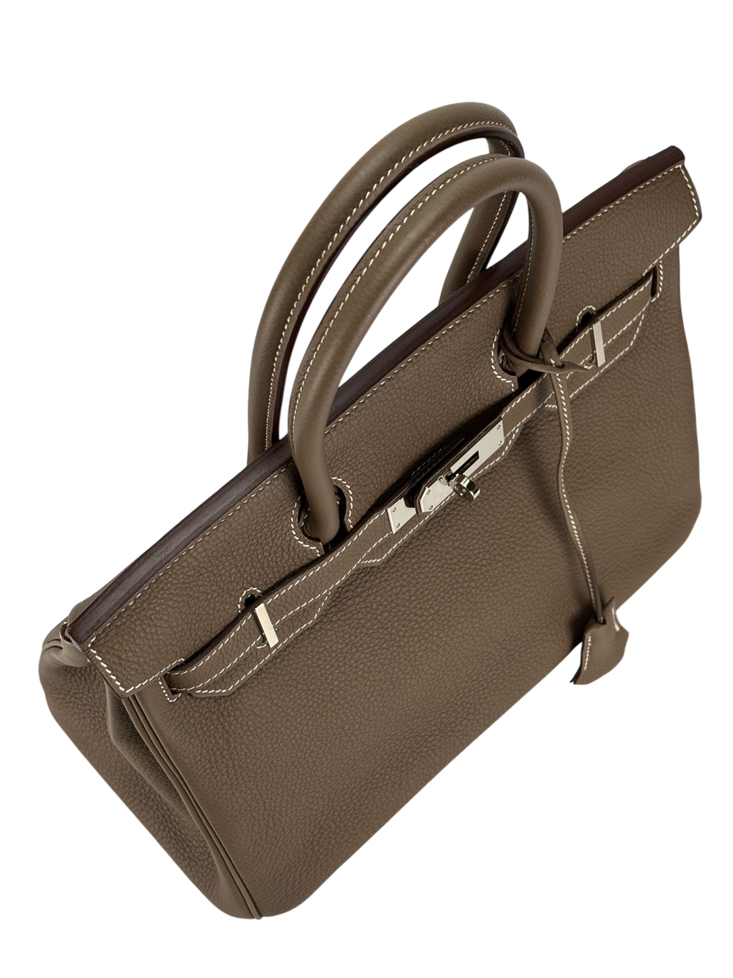 HERMES - Etoupe TC Palladium Hardware Birkin 30