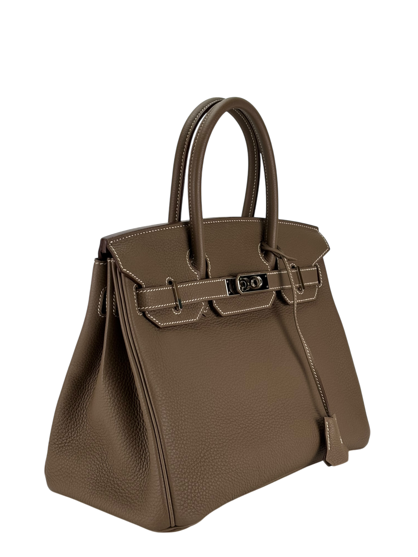 HERMES - Etoupe TC Palladium Hardware Birkin 30