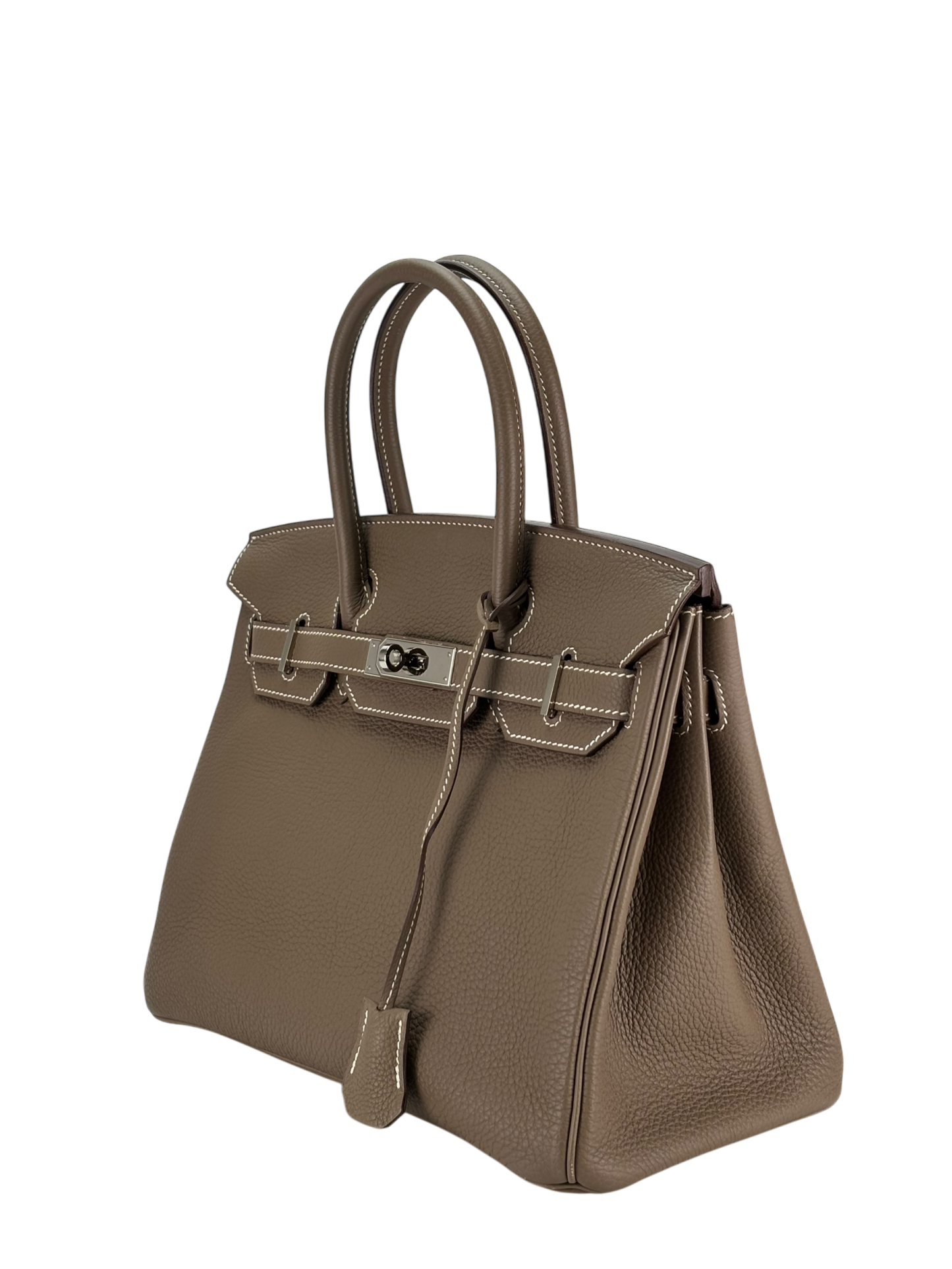 HERMES - Etoupe TC Palladium Hardware Birkin 30