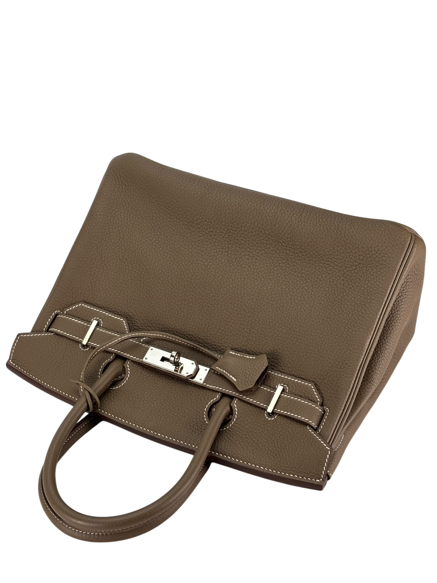 HERMES - Etoupe TC Palladium Hardware Birkin 30