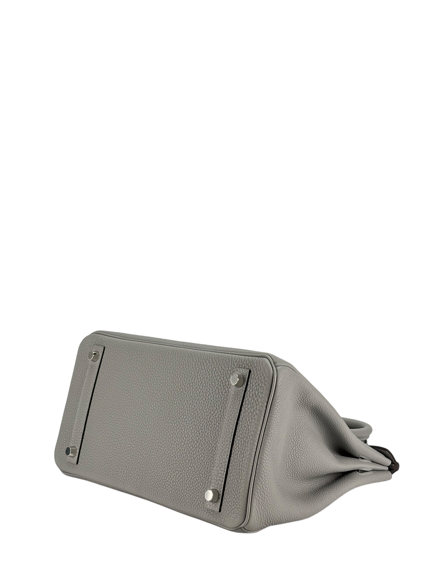 HERMES - Birkin 30 Gris Mouette Togo Palladium Hardware