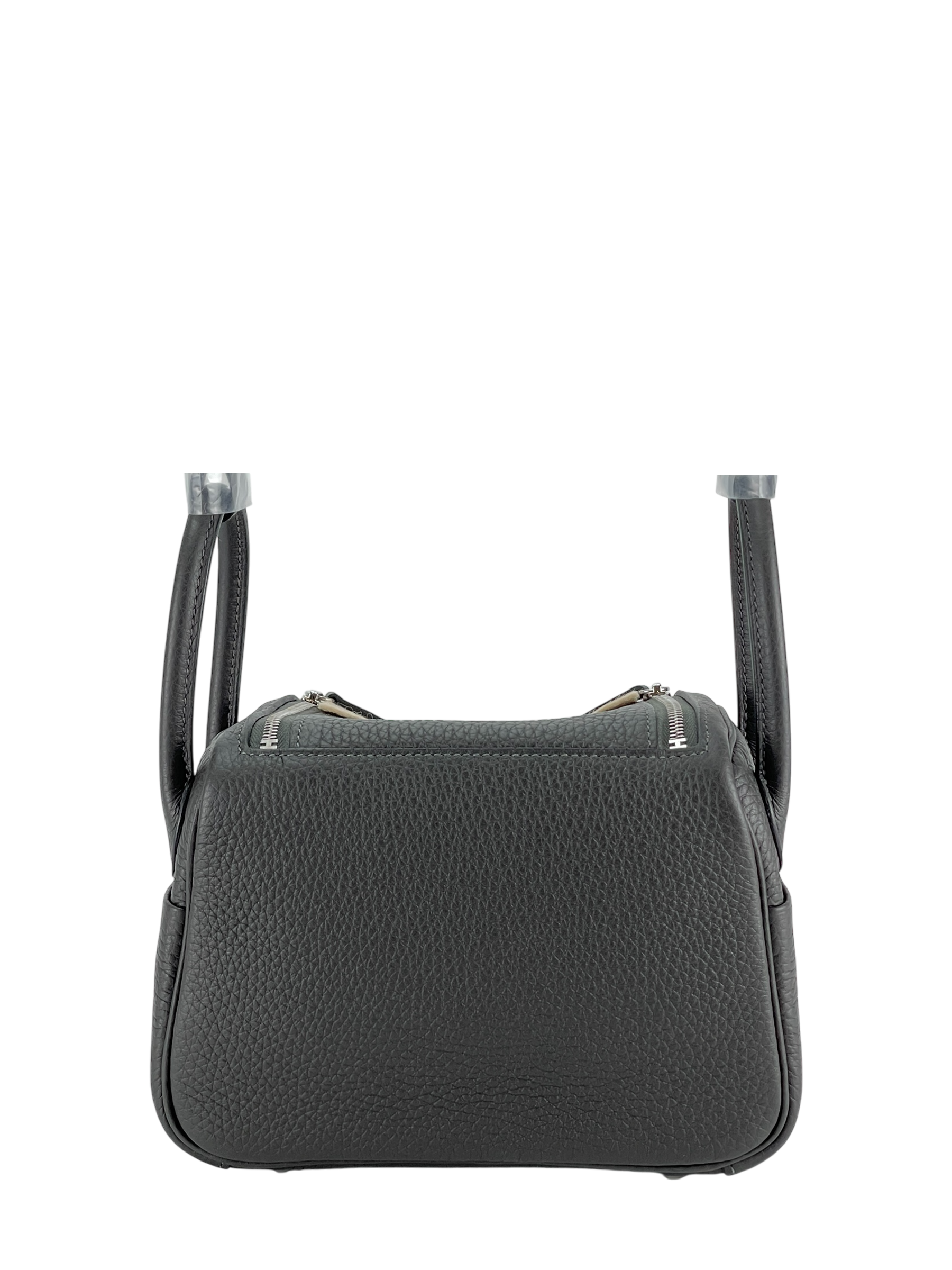 HERMES - Mini Lindy Dark Bronze TC Palladium Hardware
