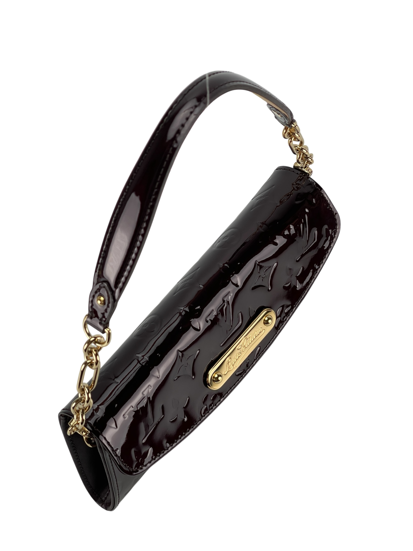 LOUIS VUITTON - Amarante Monogram Vernis Sunset Boulevard Bag