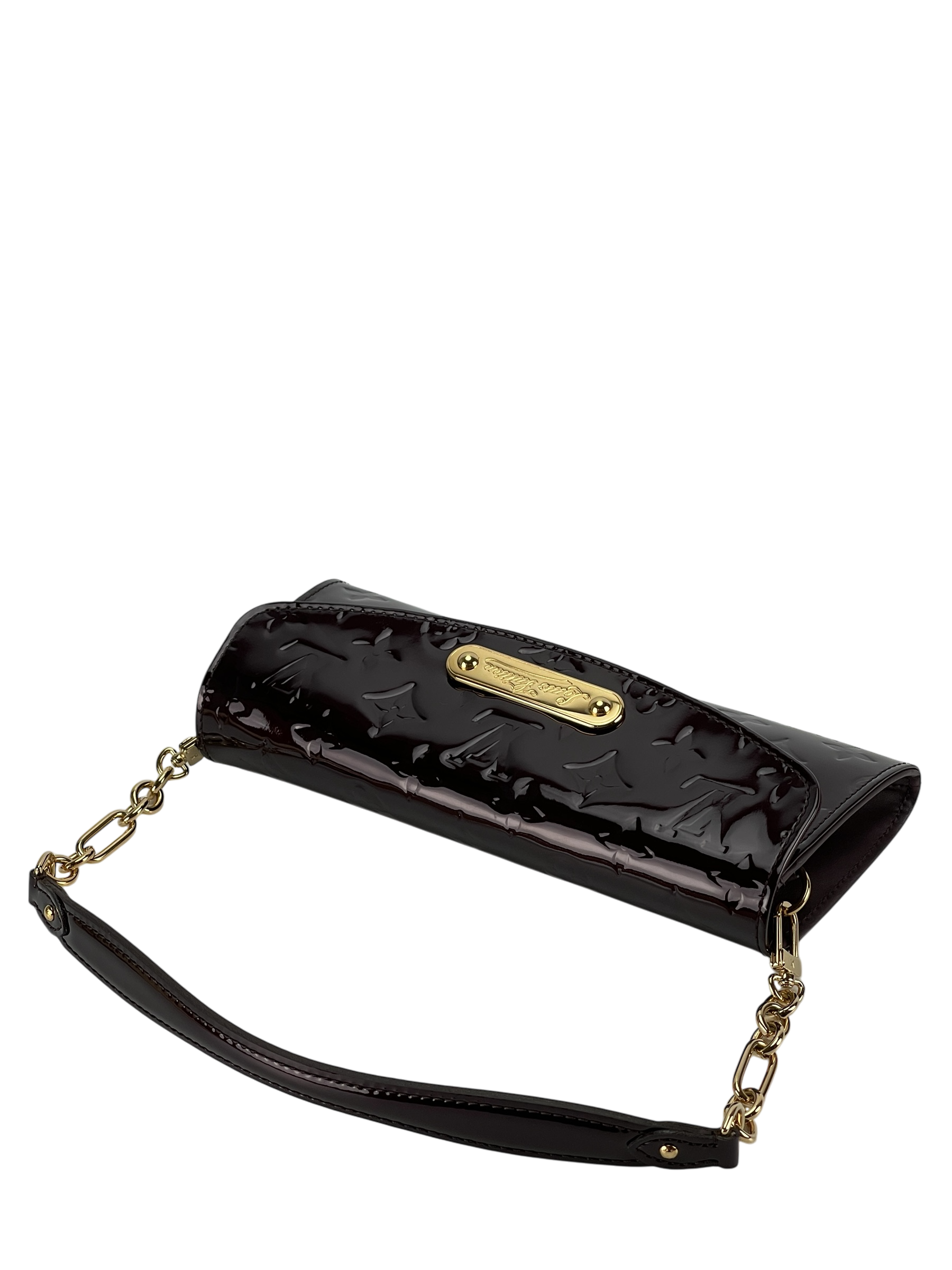 LOUIS VUITTON - Amarante Monogram Vernis Sunset Boulevard Bag