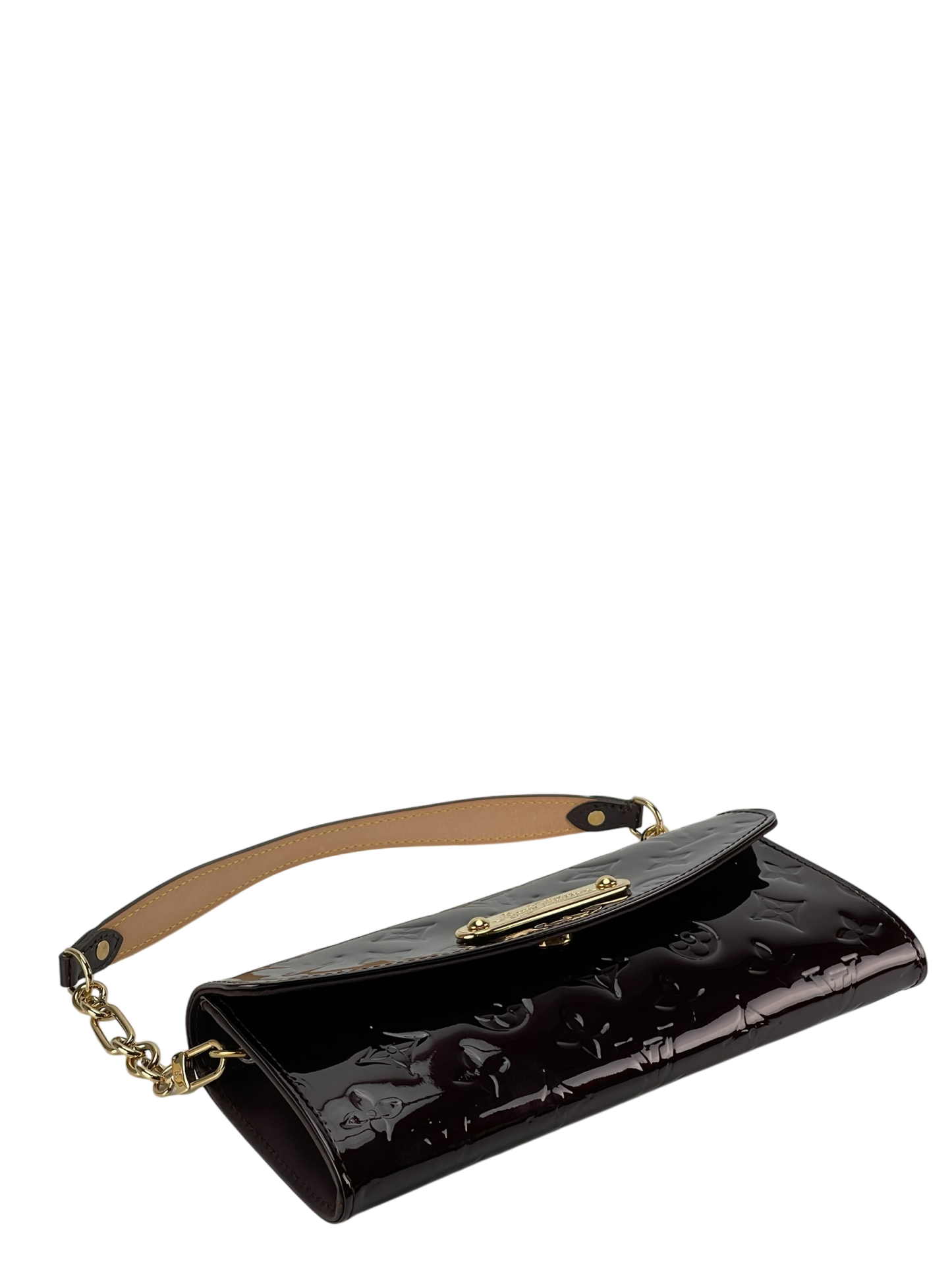 LOUIS VUITTON - Amarante Monogram Vernis Sunset Boulevard Bag