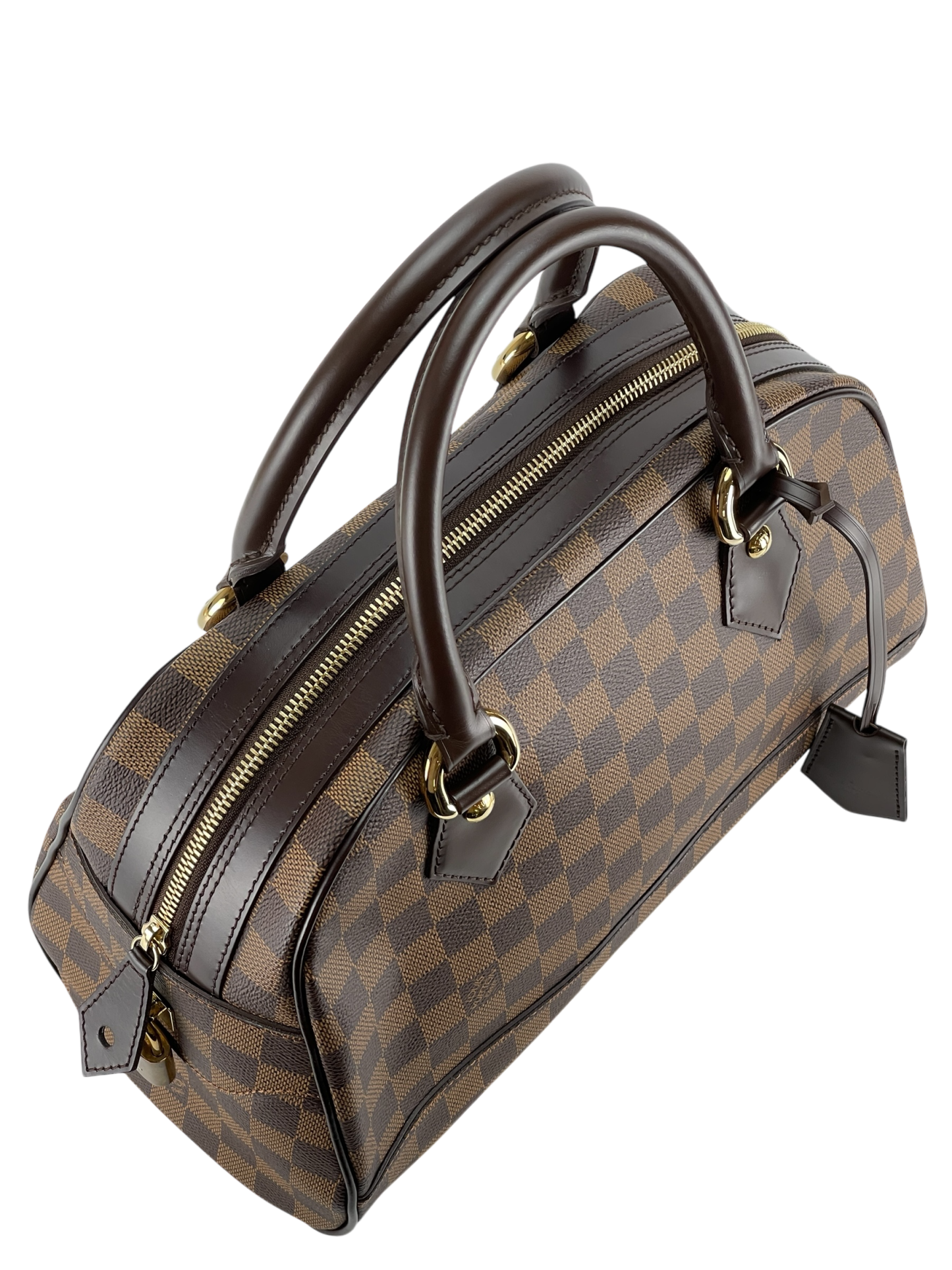 LOUIS VUITTON - Brown Damier Duomo Handbag