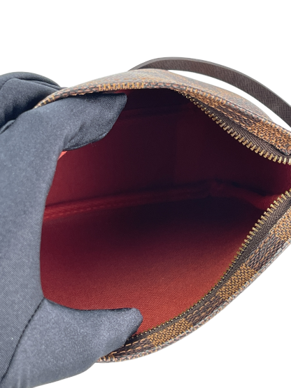 LOUIS VUITTON - Brown Damier Pochette HandBag