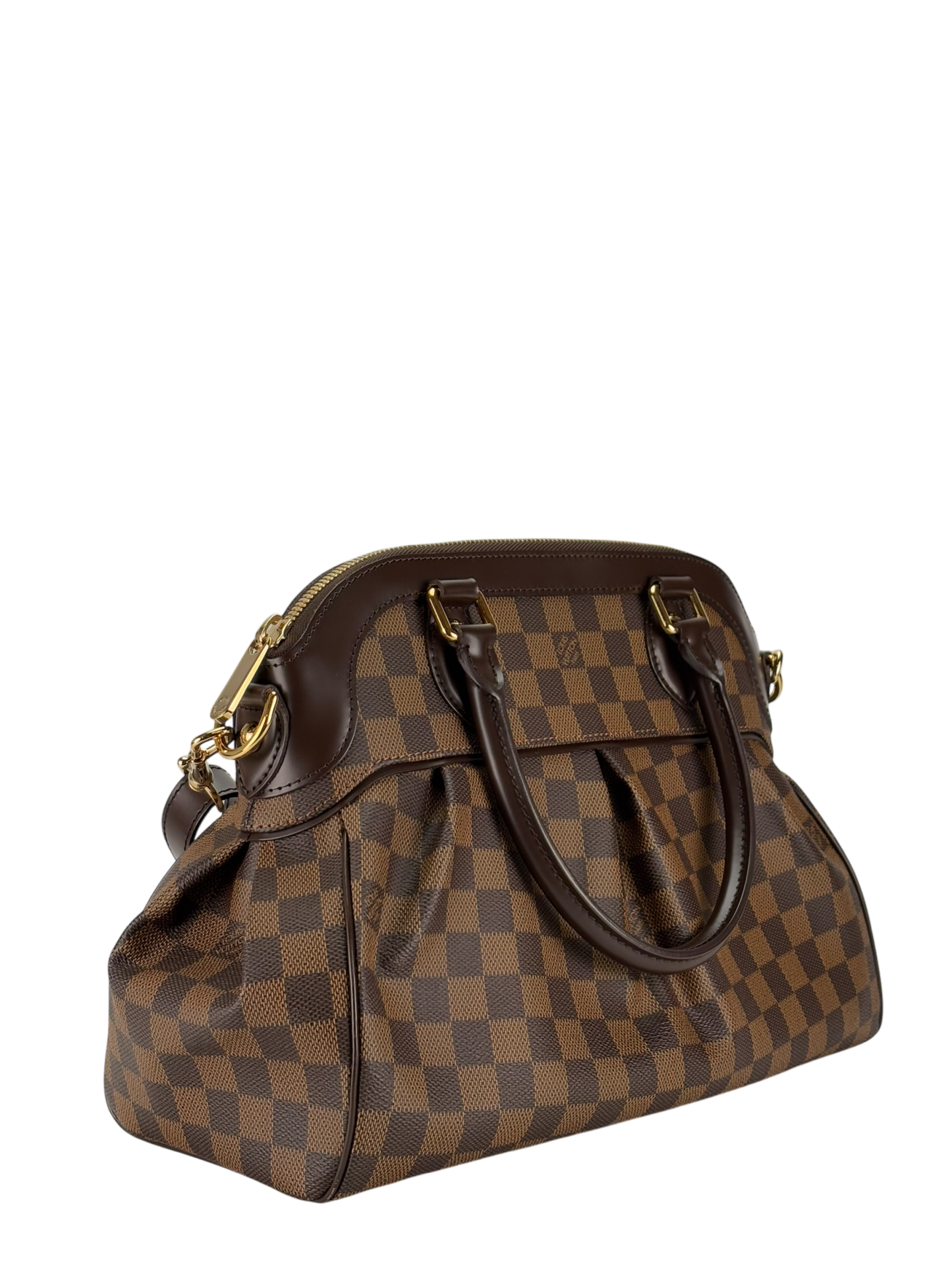 LOUIS VUITTON - Brown Damier Ebene Trevi PM Shoulder Bag
