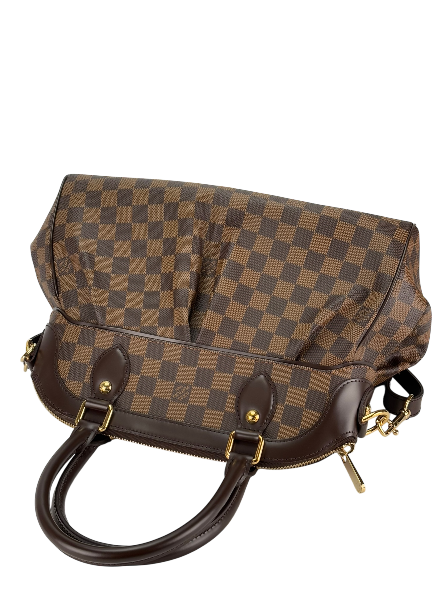 LOUIS VUITTON - Brown Damier Ebene Trevi PM Shoulder Bag