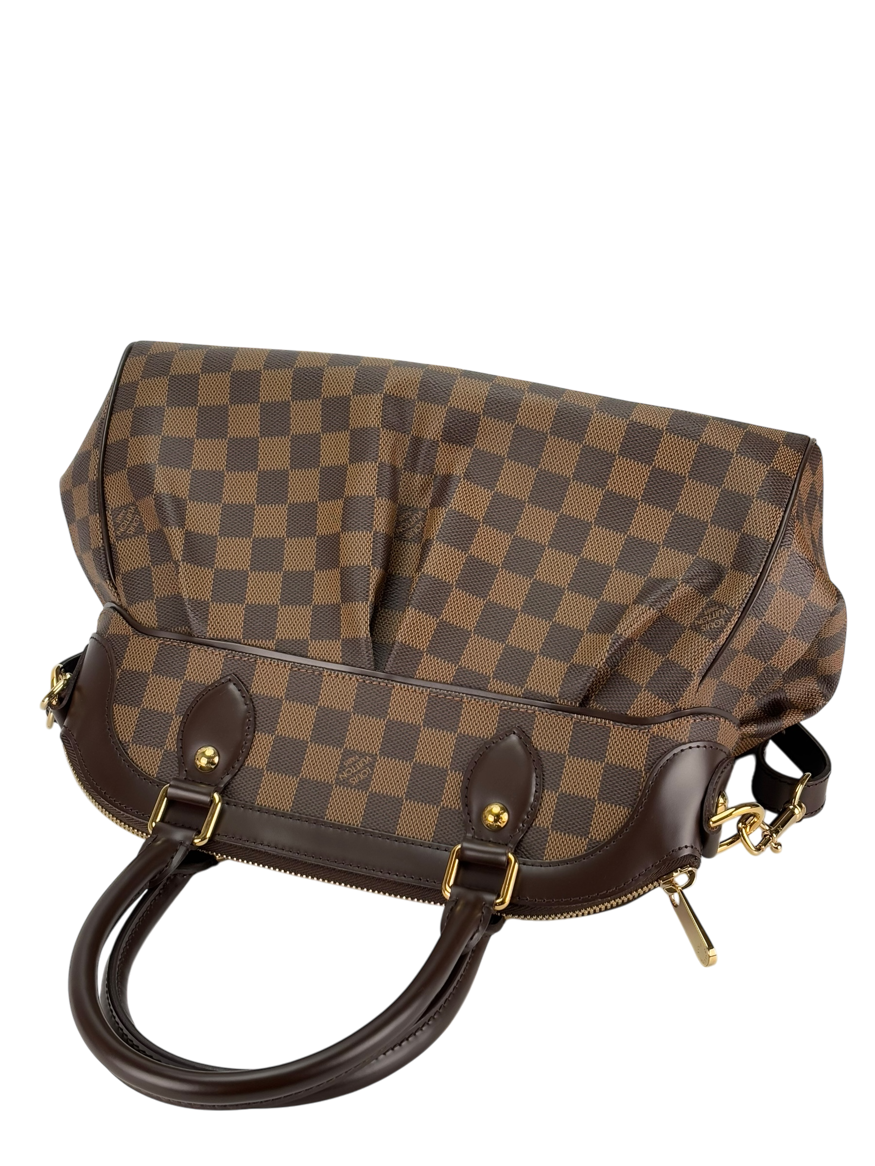 LOUIS VUITTON - Brown Damier Ebene Trevi PM Shoulder Bag