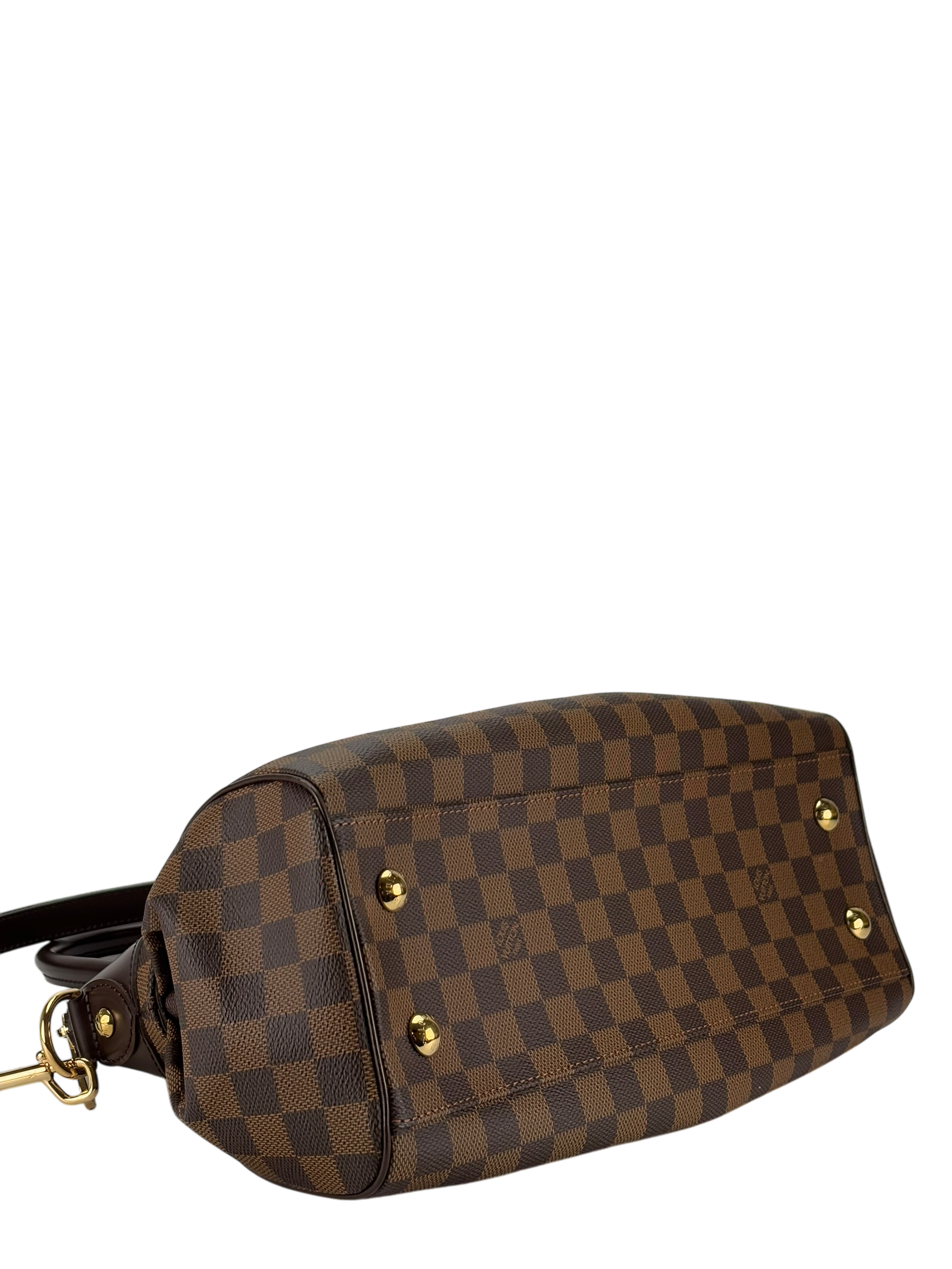 LOUIS VUITTON - Brown Damier Ebene Trevi PM Shoulder Bag