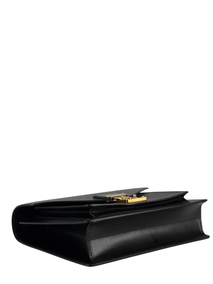 LOUIS VUITTON -  Black Epi Monceau Handbag