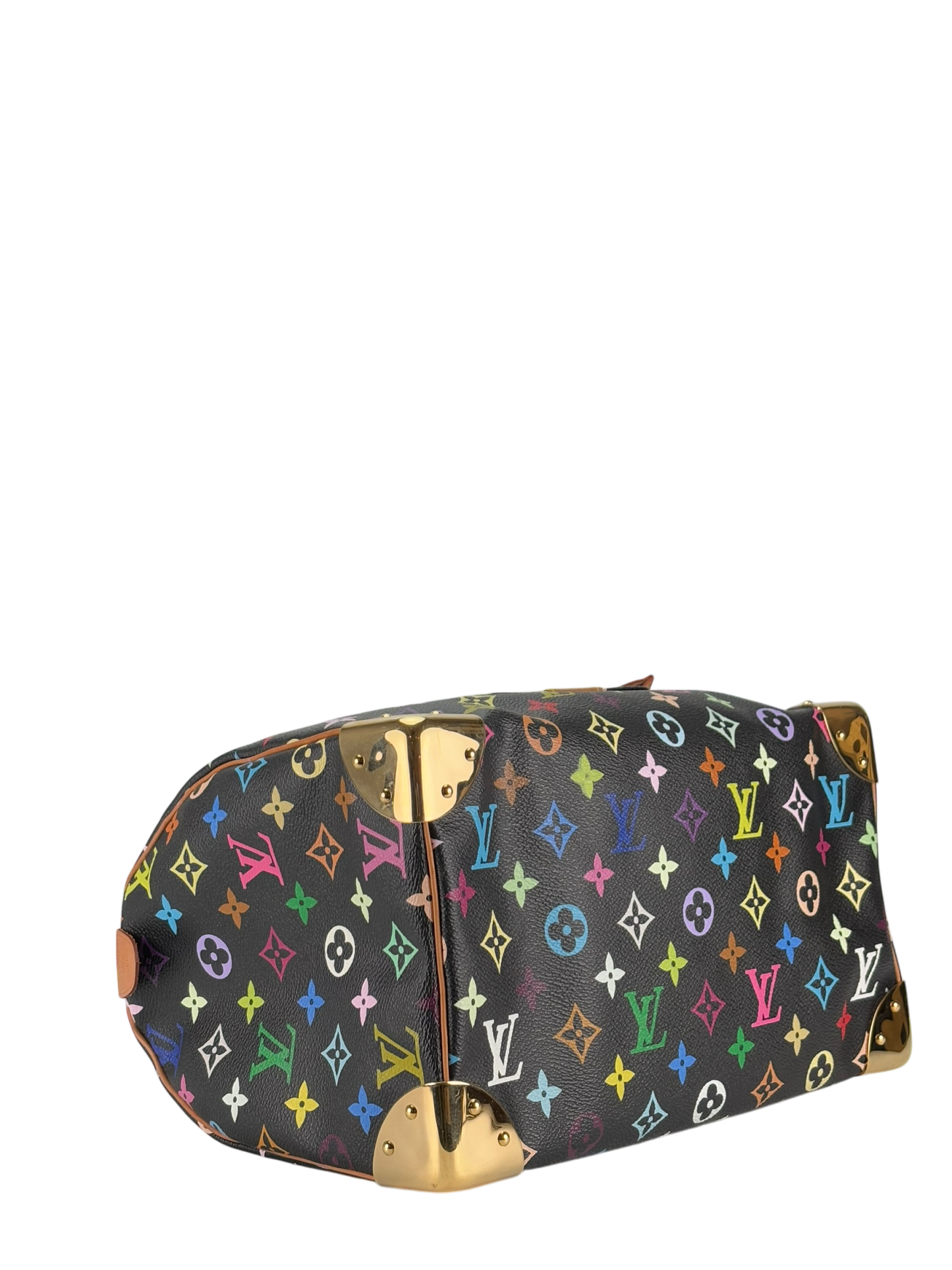 LOUIS VUITTON - Black Monogram Multicolor Speedy30