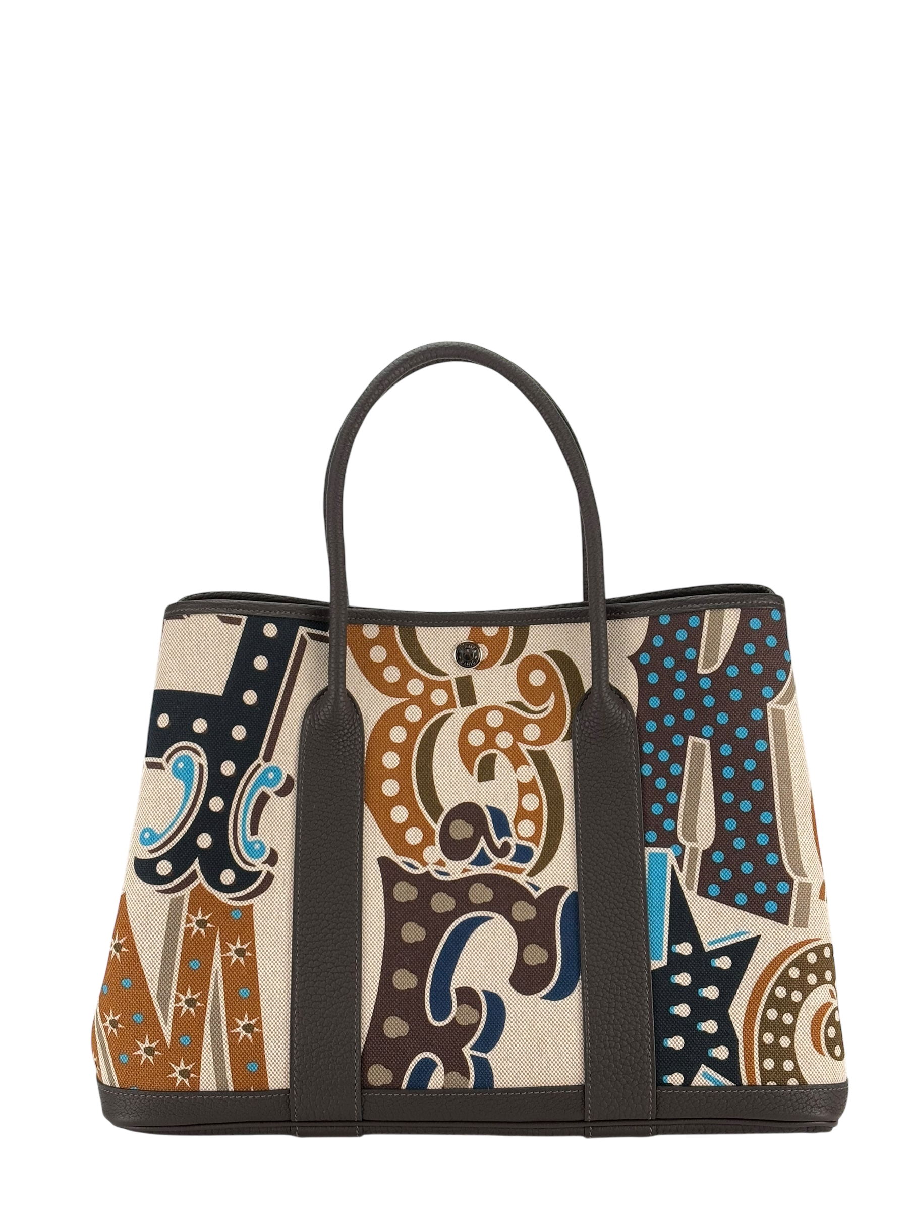 HERMES - Garden Party PM 36 Negonda Colorful Graffiti – Camellia