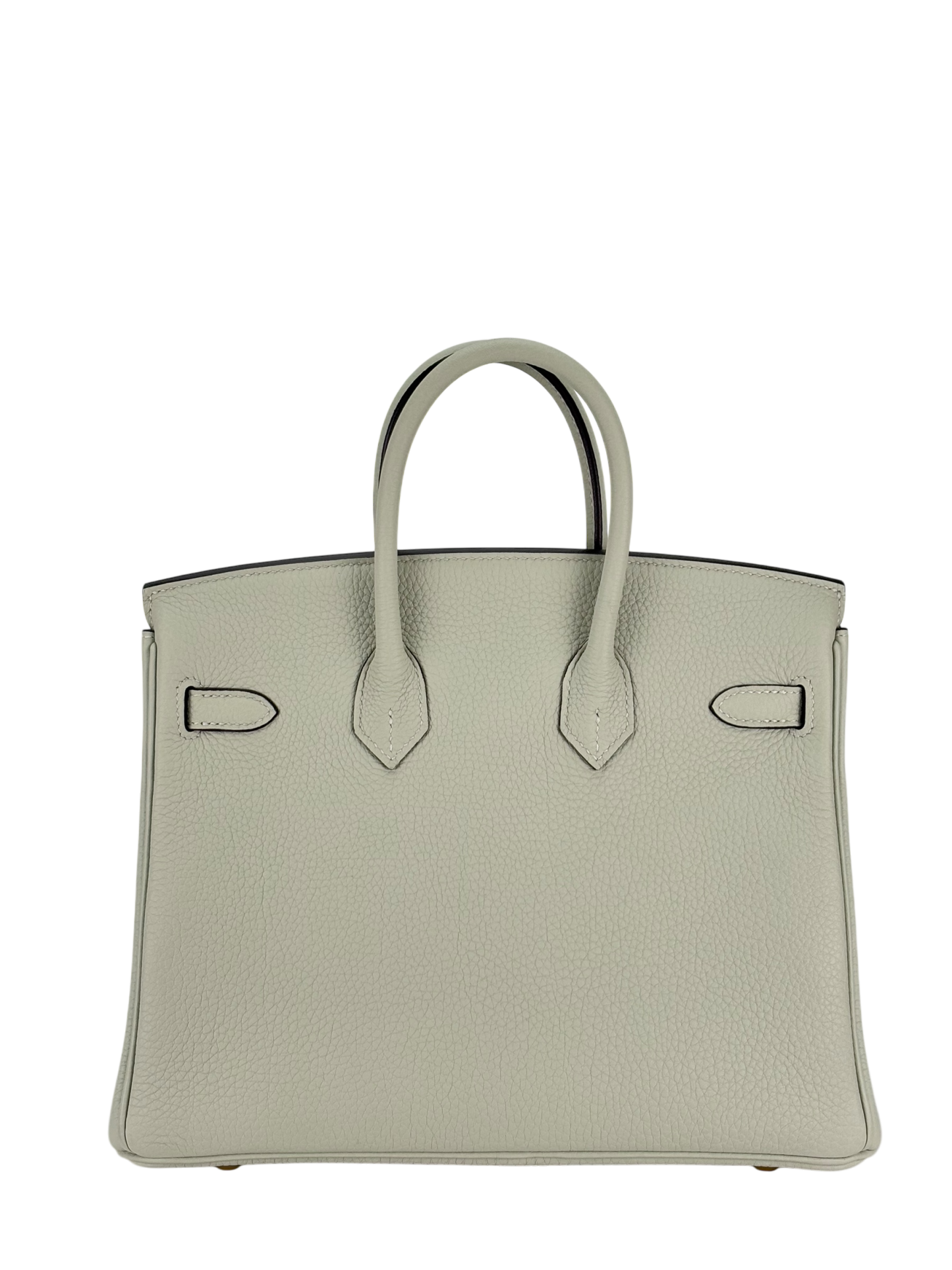 HERMES - Birkin 25 Gris Neve Togo Gold Hardware