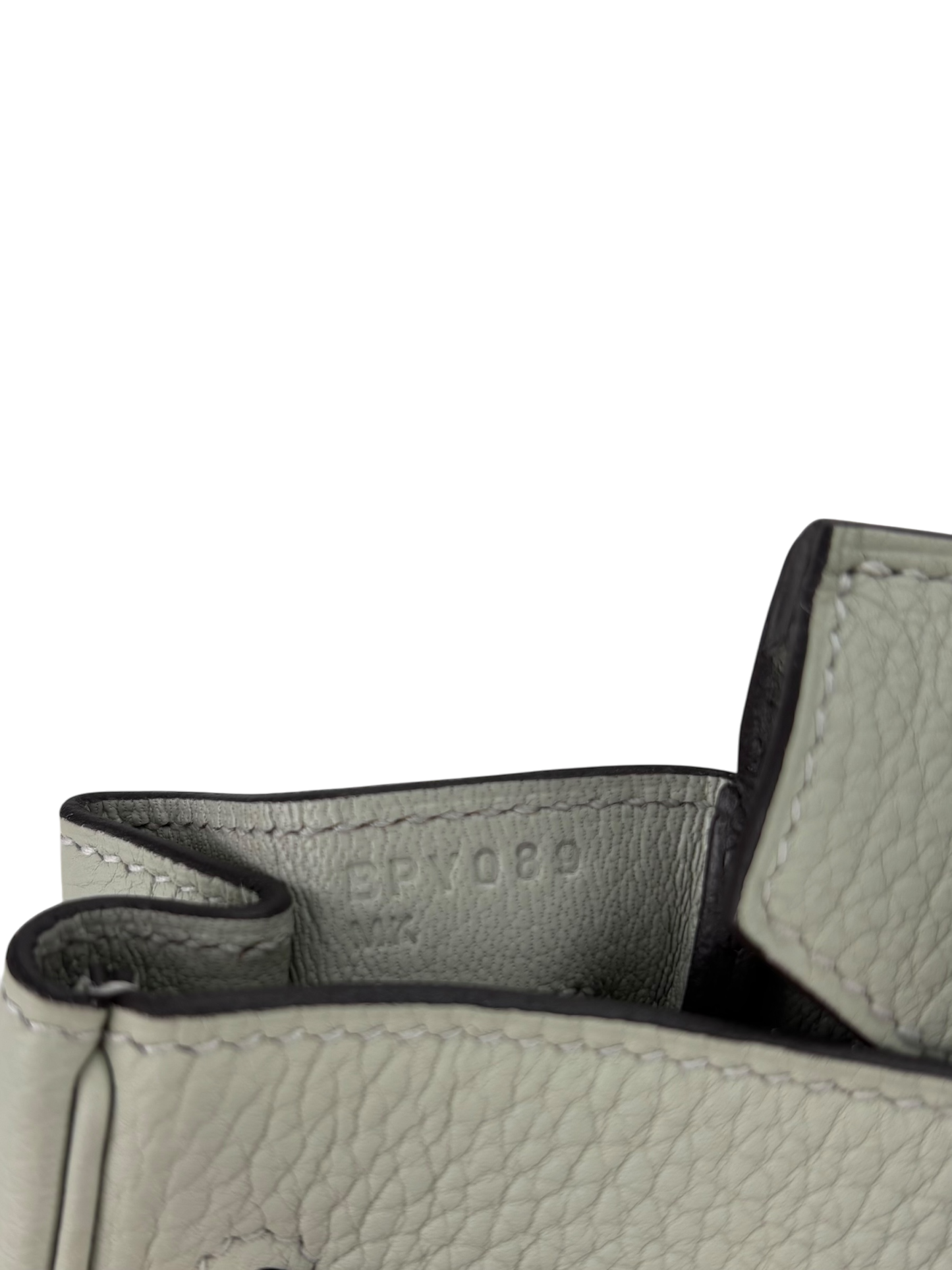 HERMES - Birkin 25 Gris Neve Togo Gold Hardware