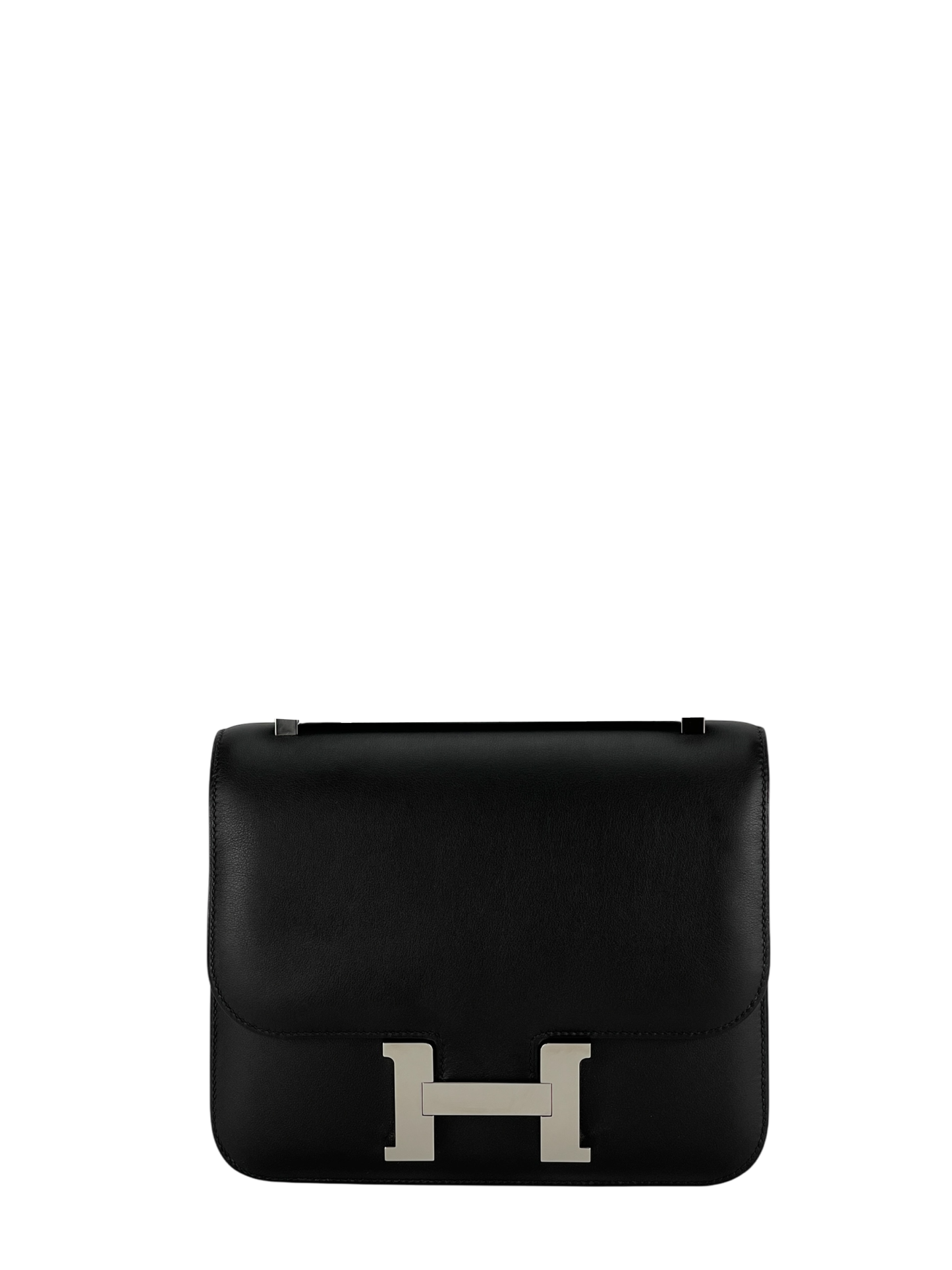 HERMES - Constance 24 Noir Swift Palladium Hardware