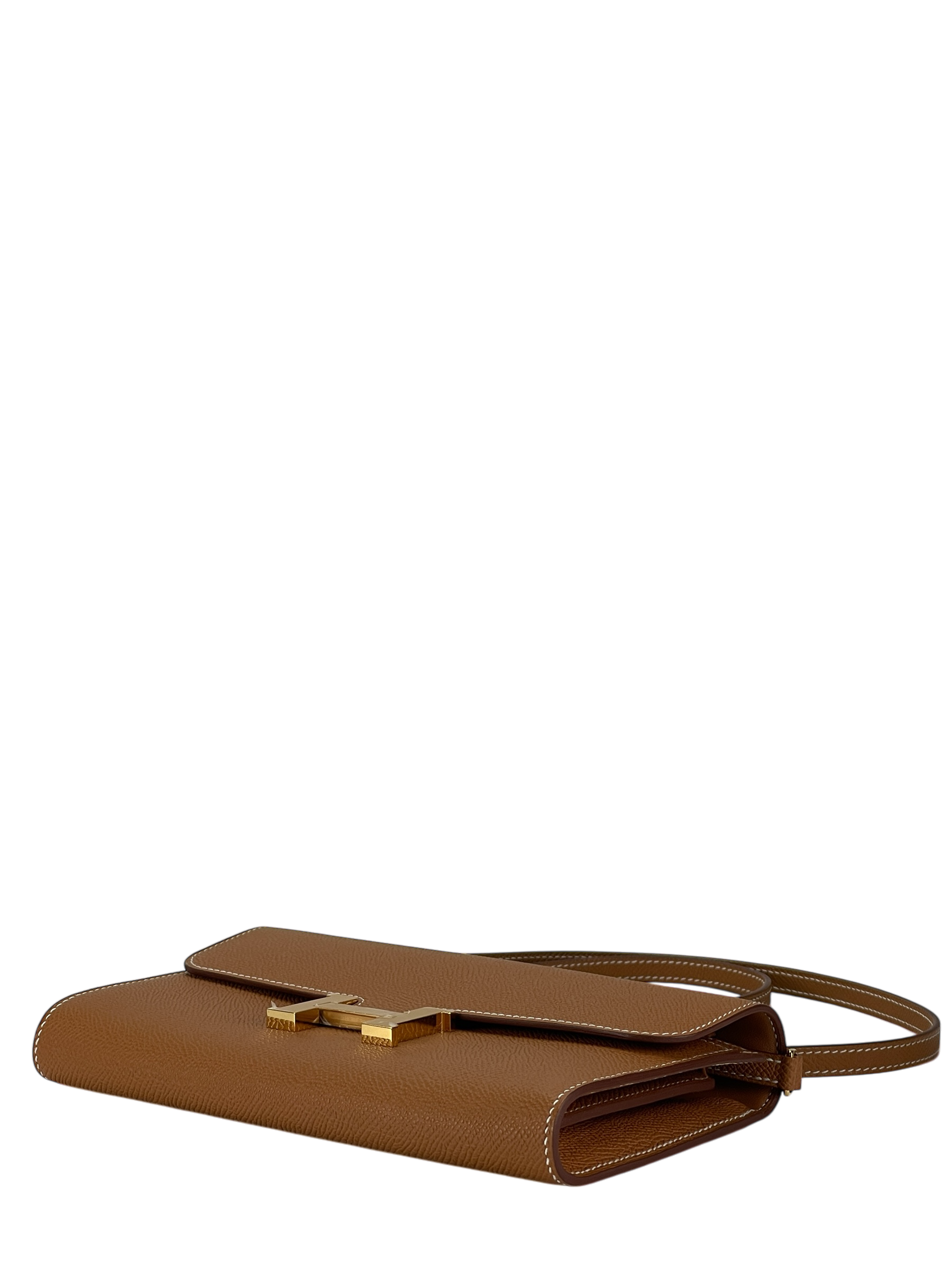 HERMES - Constance Elan 24 Gold Epsom Gold Hardware