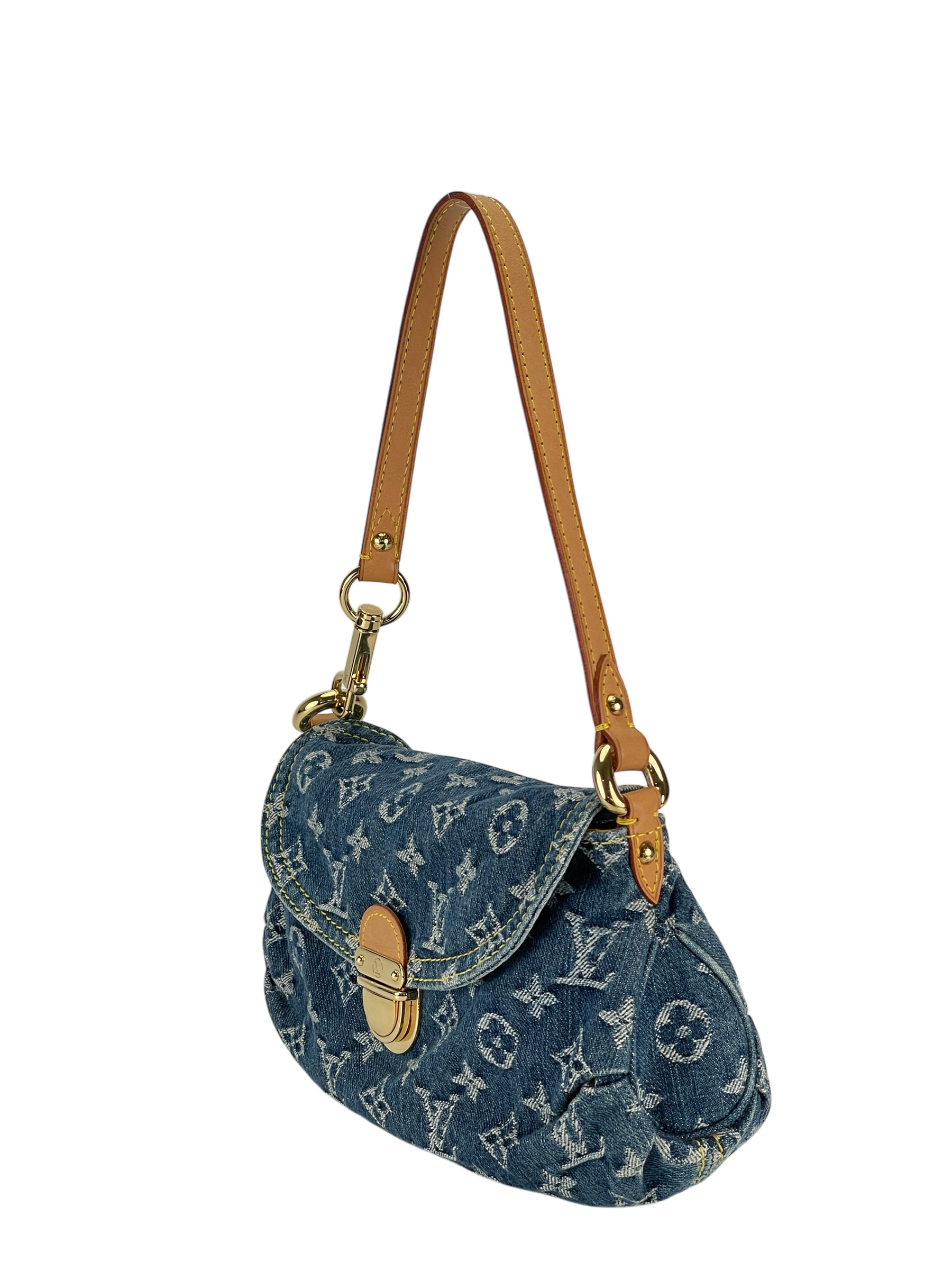 LOUIS VUITTON - Mini Pleaty Monogram Denim