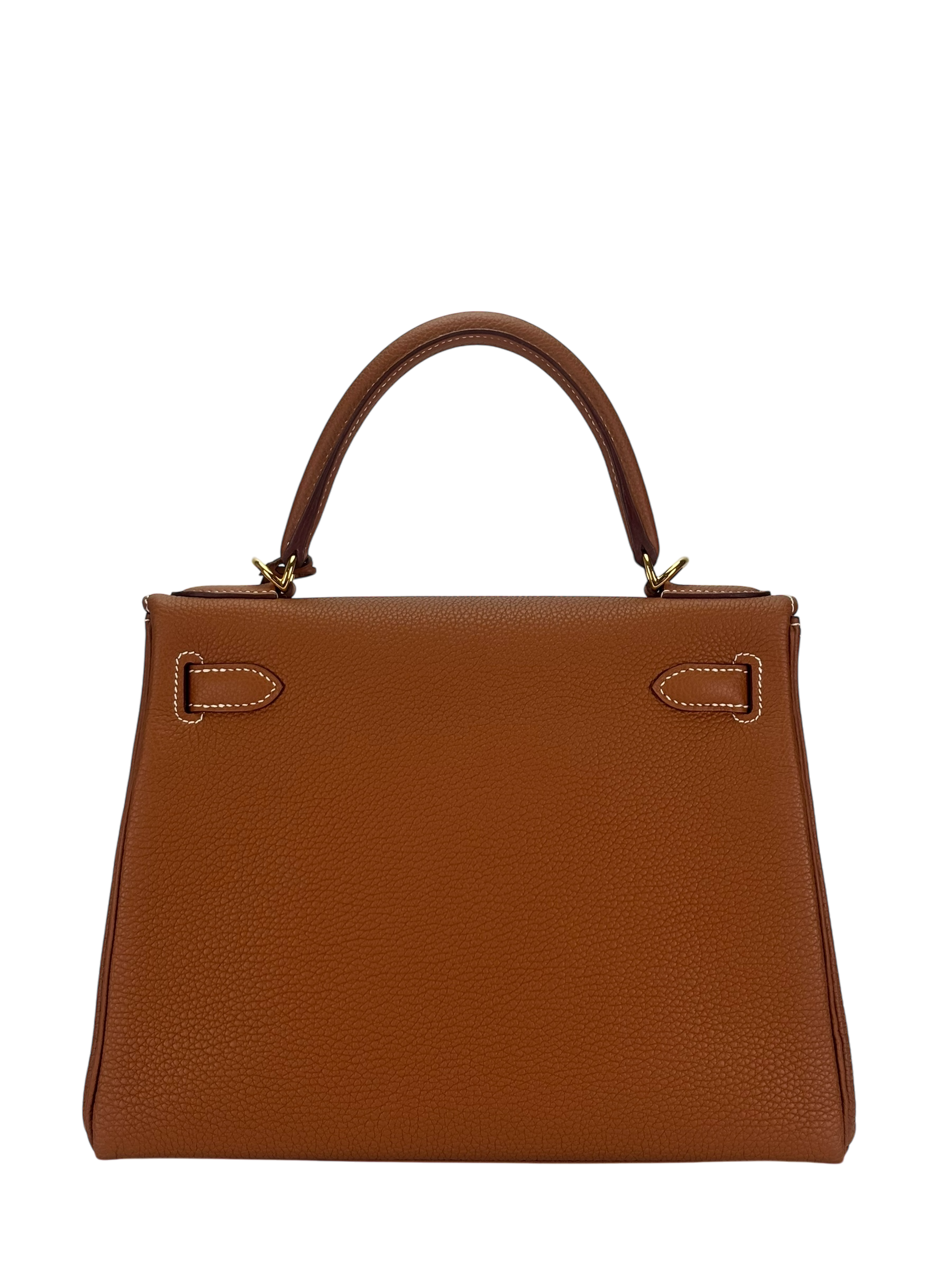 HERMES - Kelly 28 Gold Togo Gold Hardware