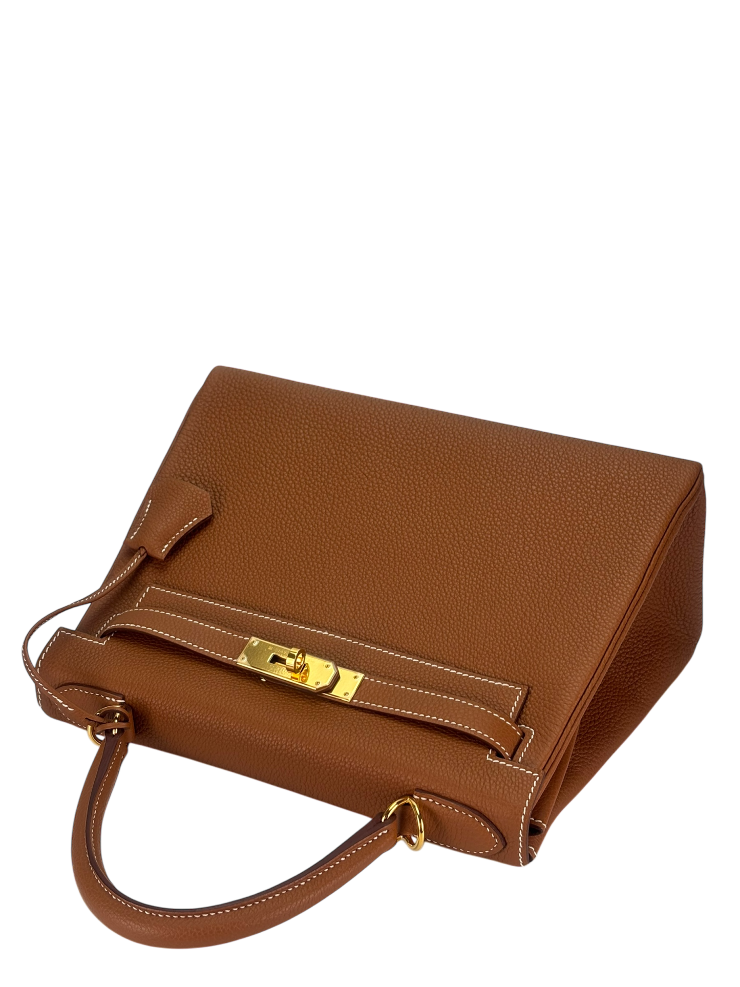 HERMES - Kelly 28 Gold Togo Gold Hardware