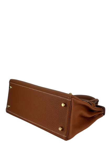 HERMES - Kelly 28 Gold Togo Gold Hardware 