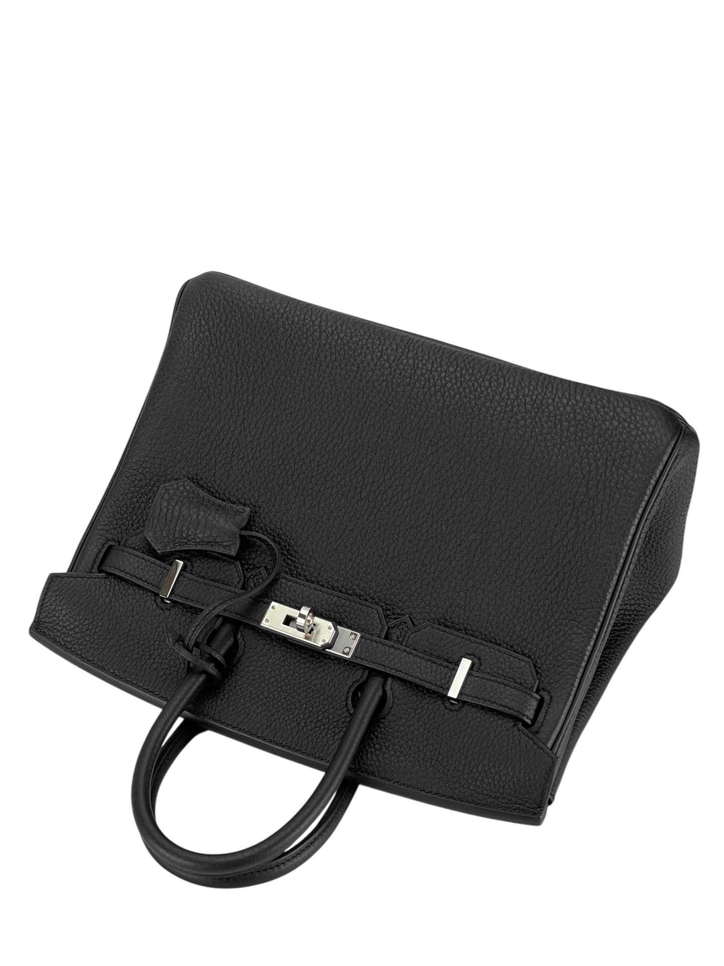 HERMES - Birkin 25 Noir 89 Togo Palladium Hardware