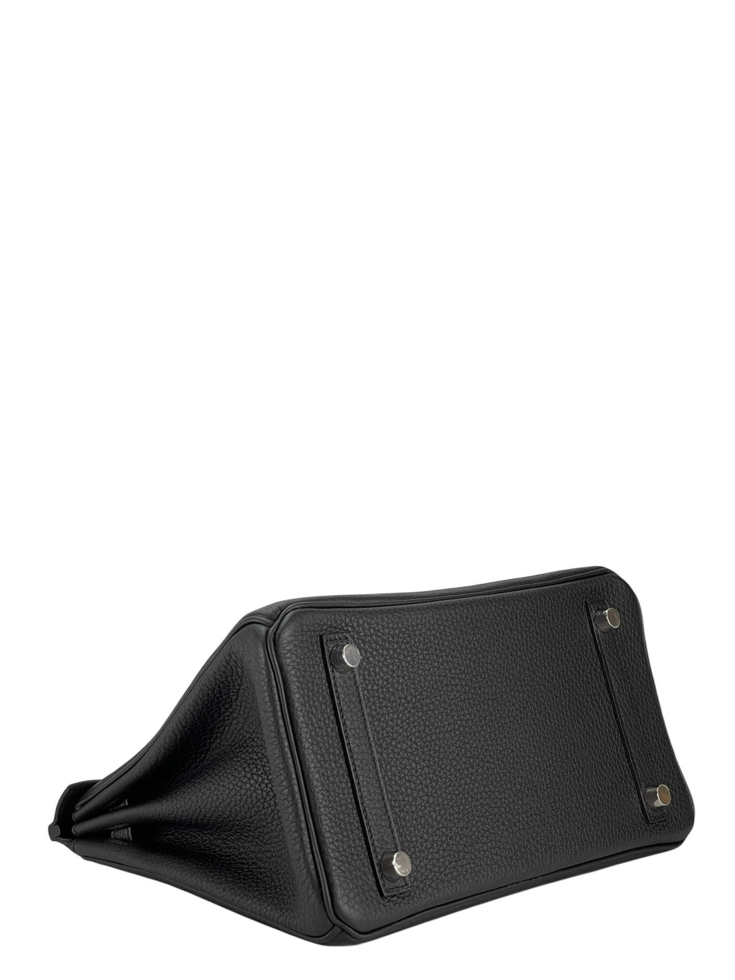 HERMES - Birkin 25 Noir 89 Togo Palladium Hardware