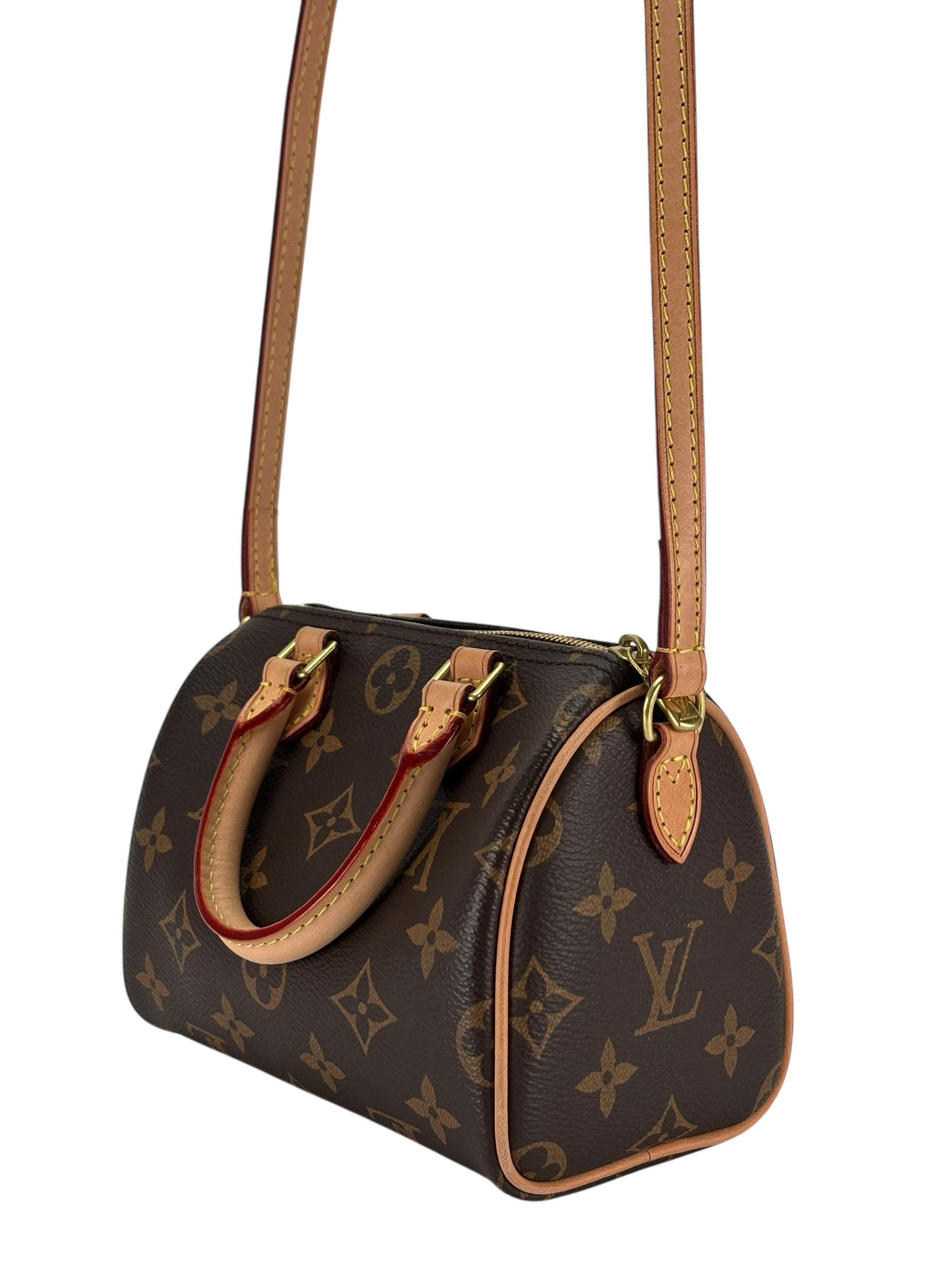LOUIS VUITTON - Nano Speedy Ebene Monogram Canvas
