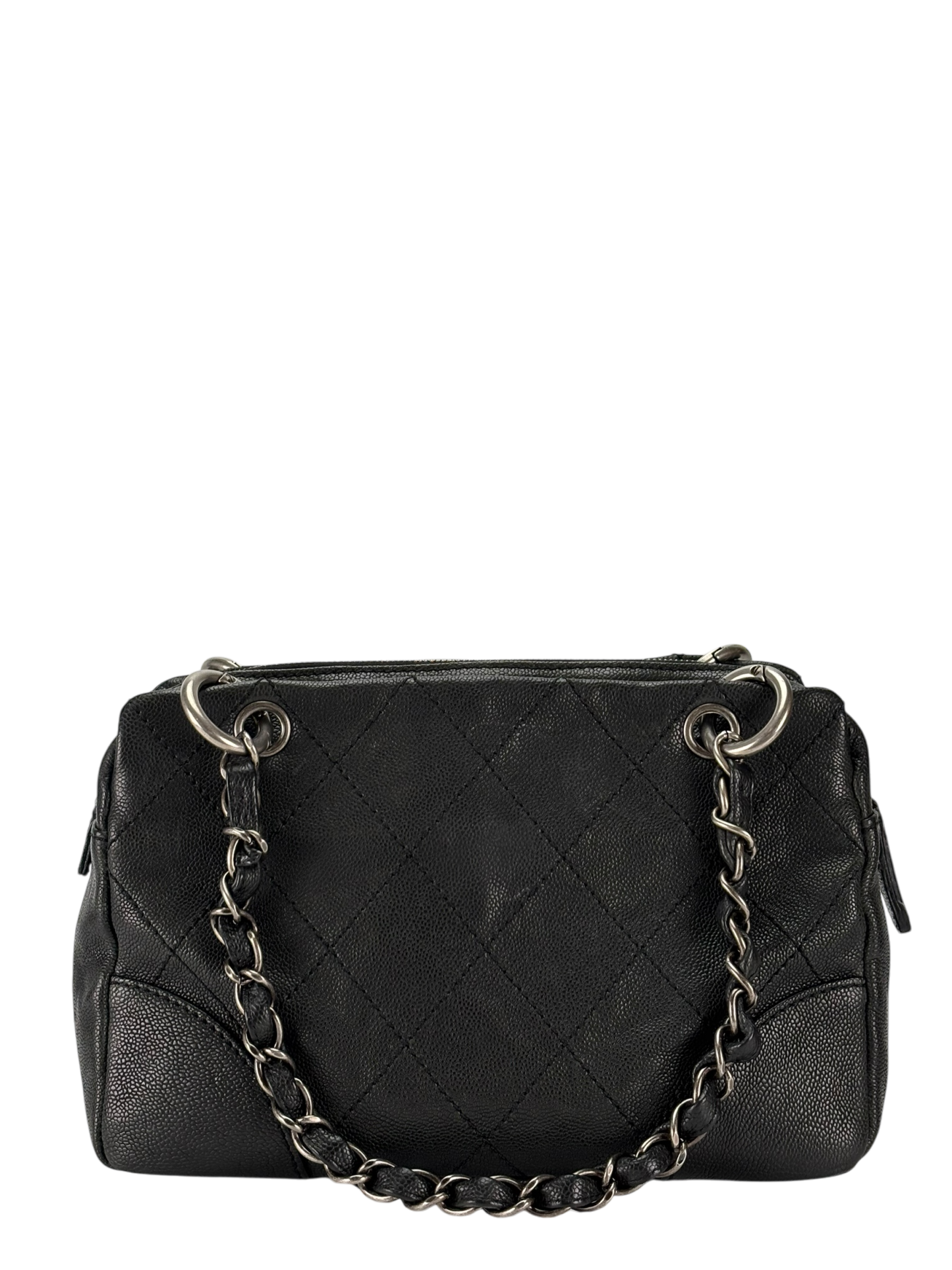 CHANEL - Wild Stitch Caviar Skin Chain Shoulder Bag