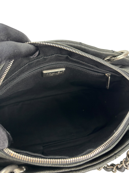 CHANEL - Wild Stitch Caviar Skin Chain Shoulder Bag