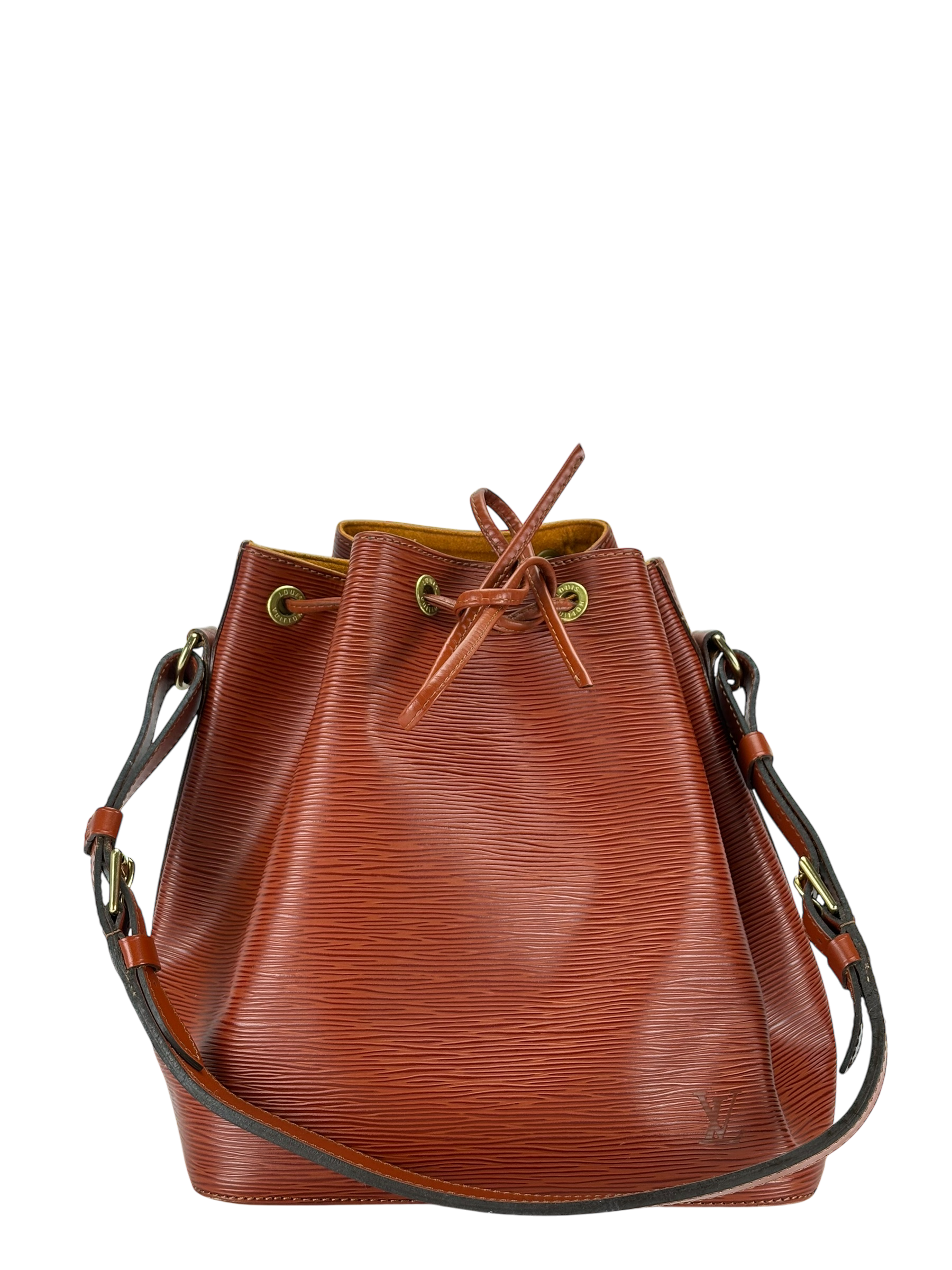 LOUIS VUITTON - Brown Epi Bucket Bag