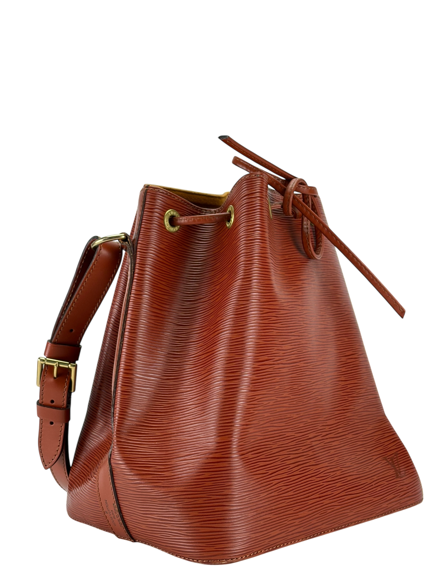 LOUIS VUITTON - Brown Epi Bucket Bag