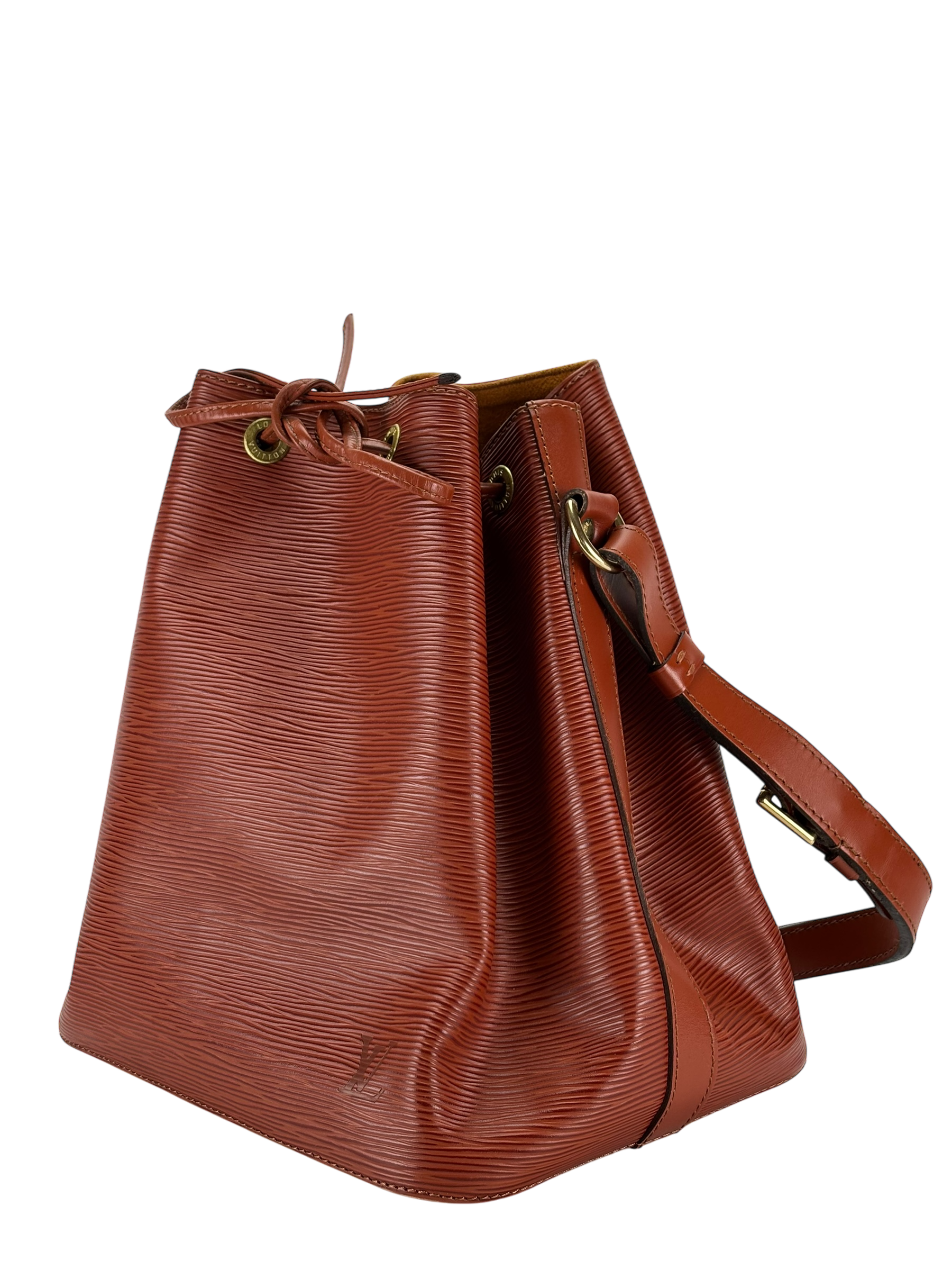 LOUIS VUITTON - Brown Epi Bucket Bag