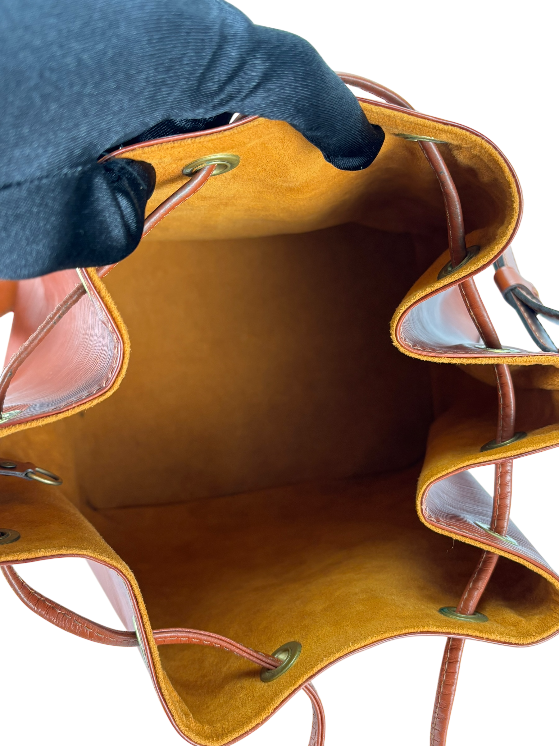 LOUIS VUITTON - Brown Epi Bucket Bag