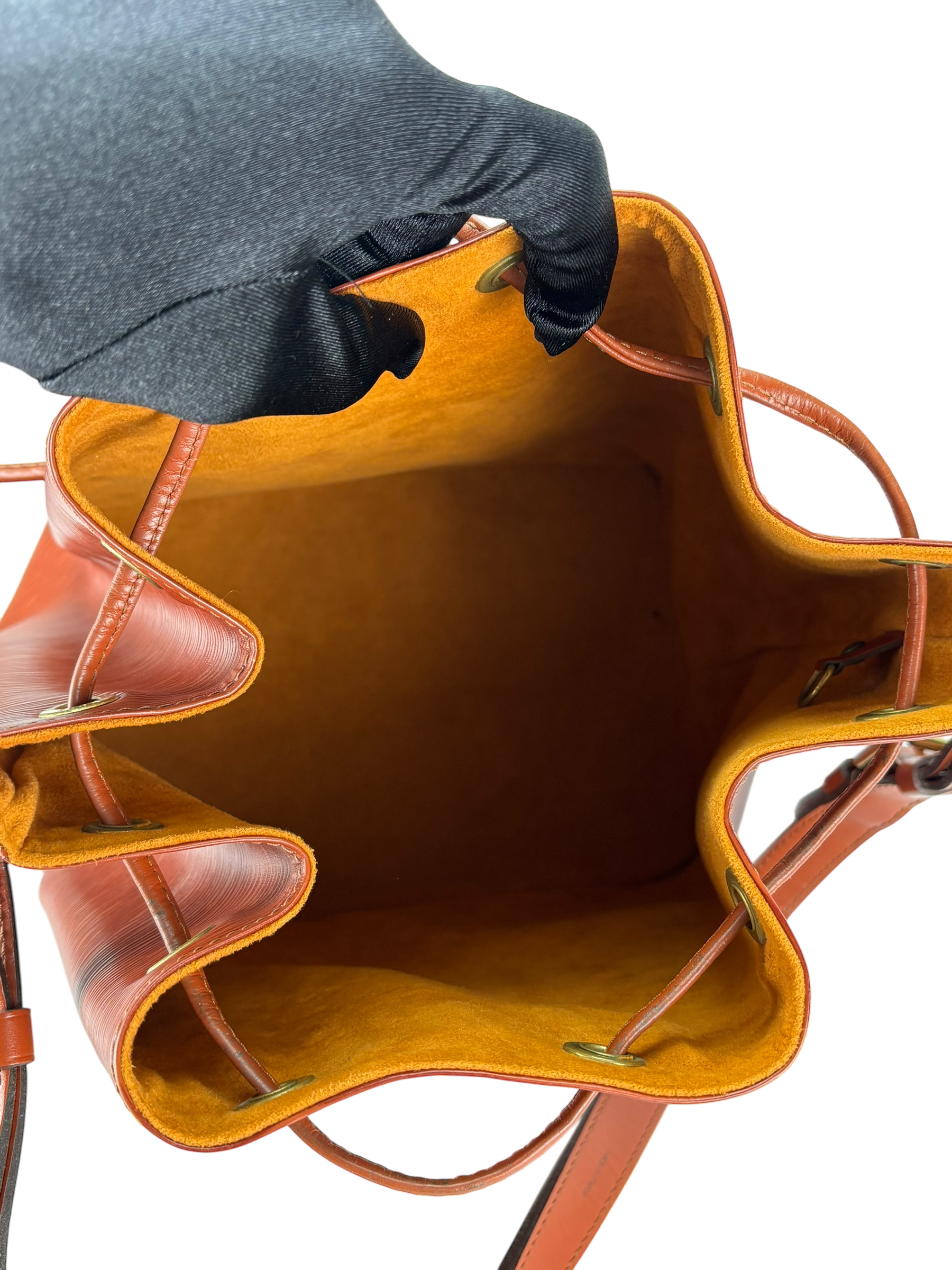 LOUIS VUITTON - Brown Epi Bucket Bag