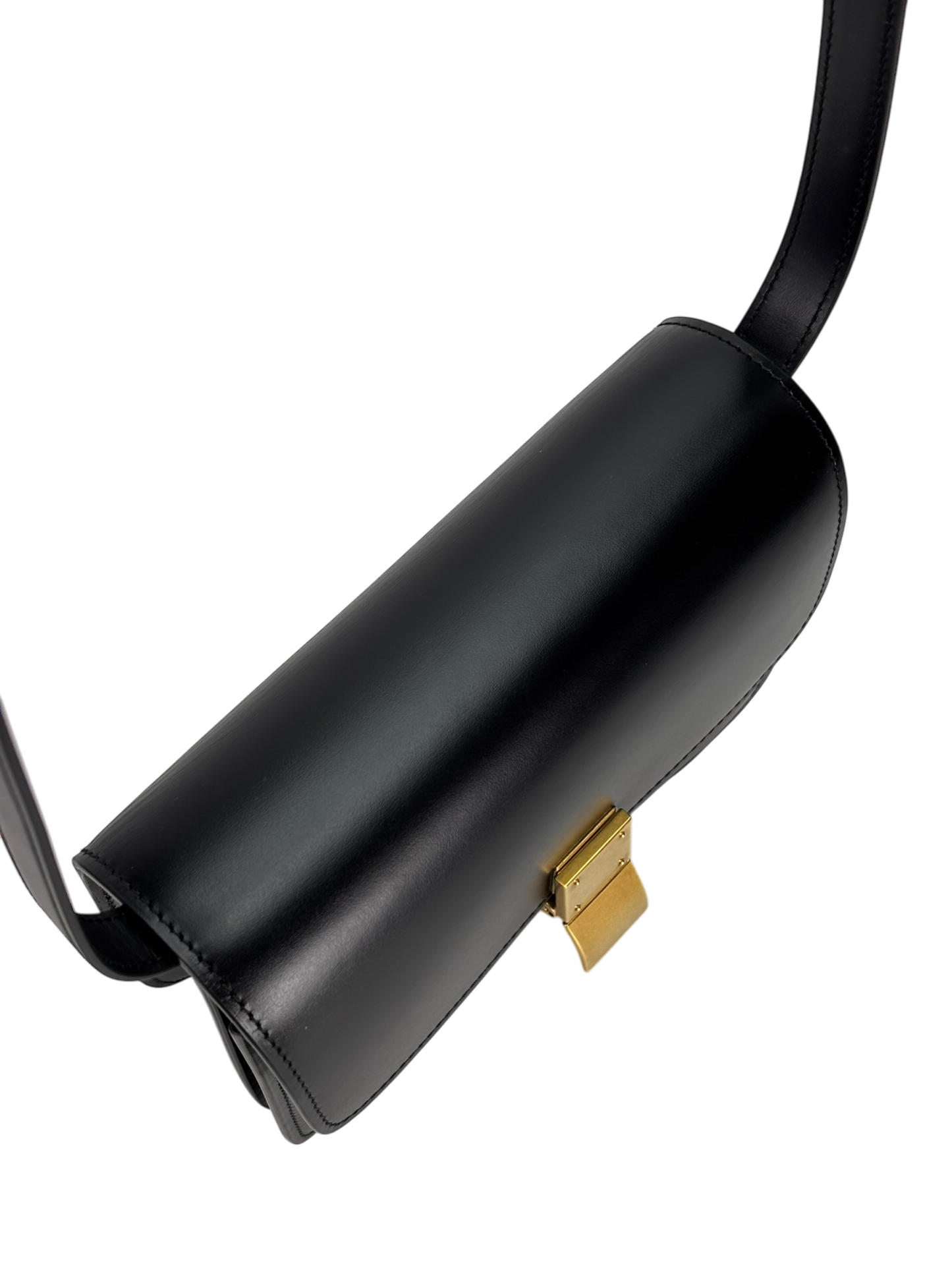 CELINE - Small Classic Leather Shoulder Bag