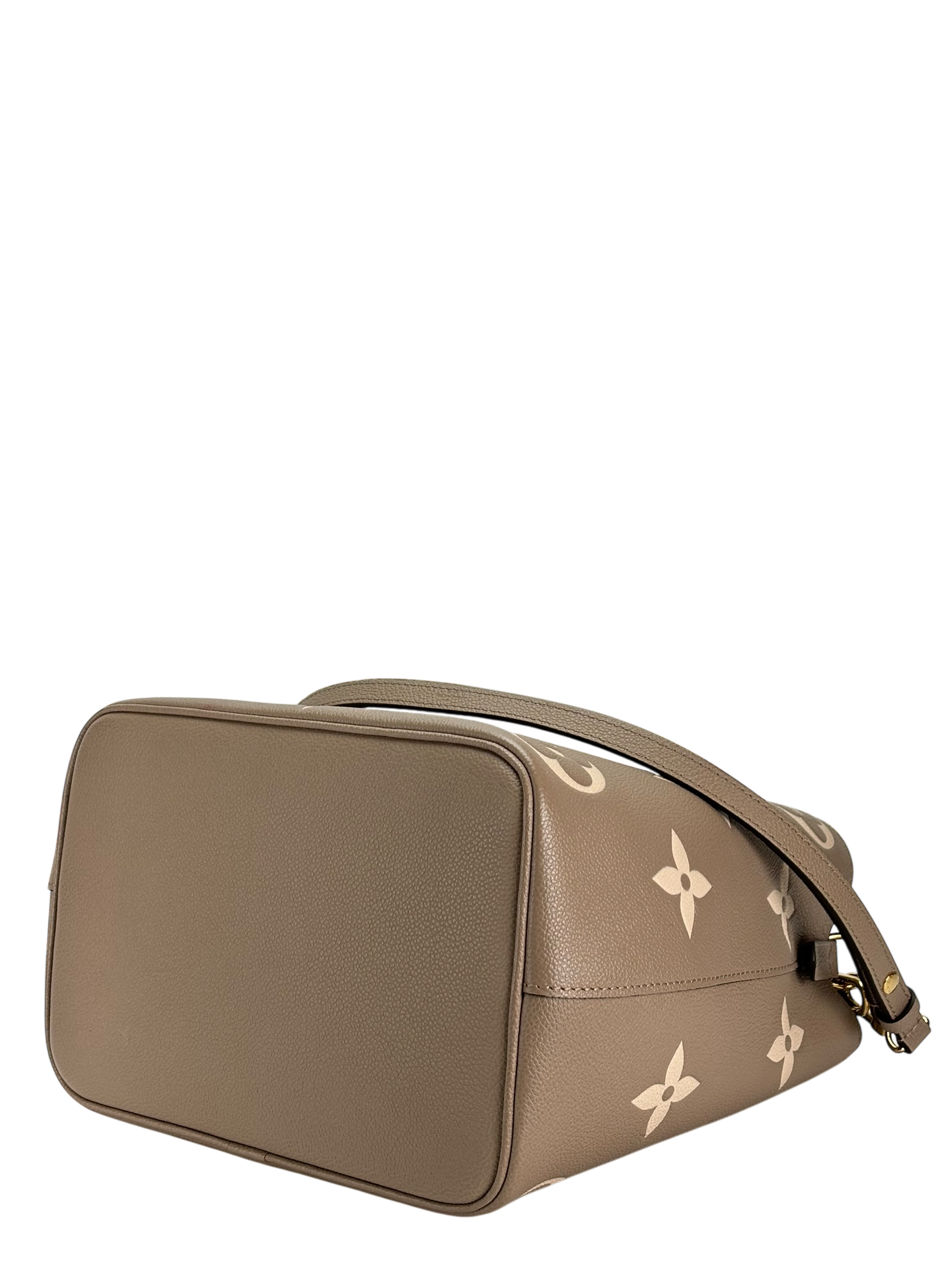 LOUIS VUITTON - Tourterelle Creme Neo Noe MM Bucket Bag M45555