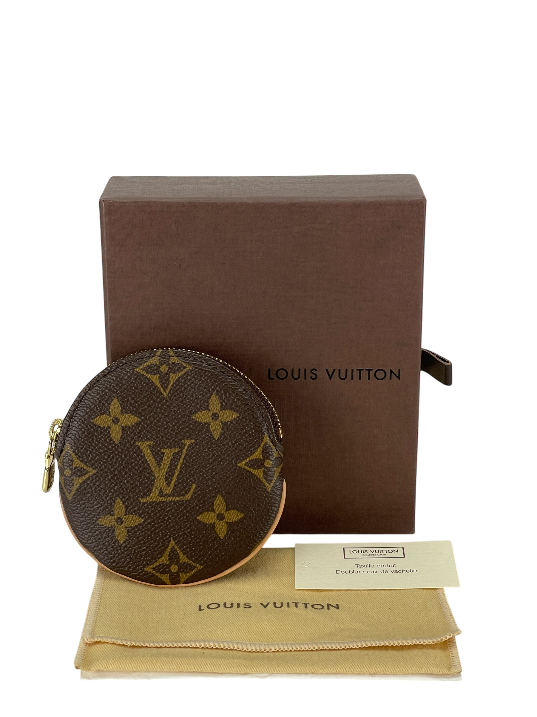 LOUIS VUITTON - Monogram Porte Ronde Round Coin Purse
