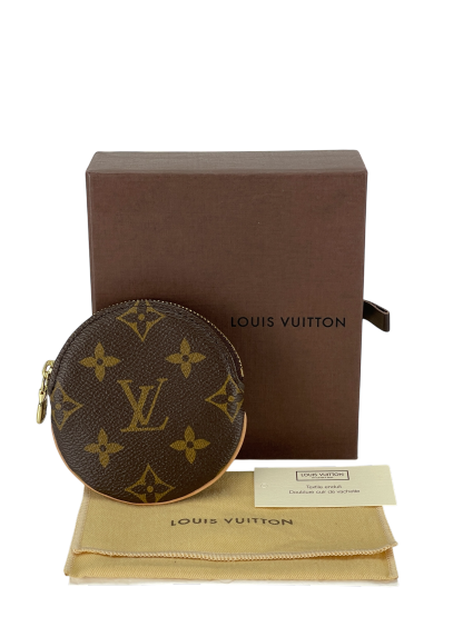 LOUIS VUITTON - Monogram Porte Ronde Round Coin Purse