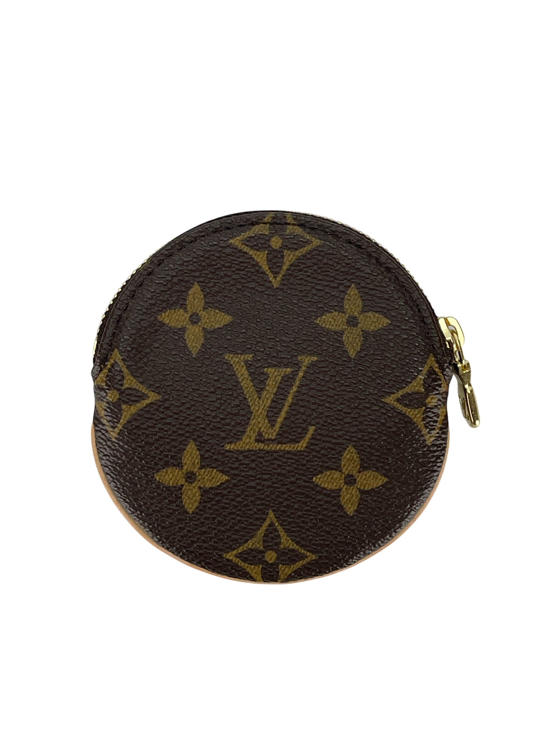 LOUIS VUITTON - Monogram Porte Ronde Round Coin Purse
