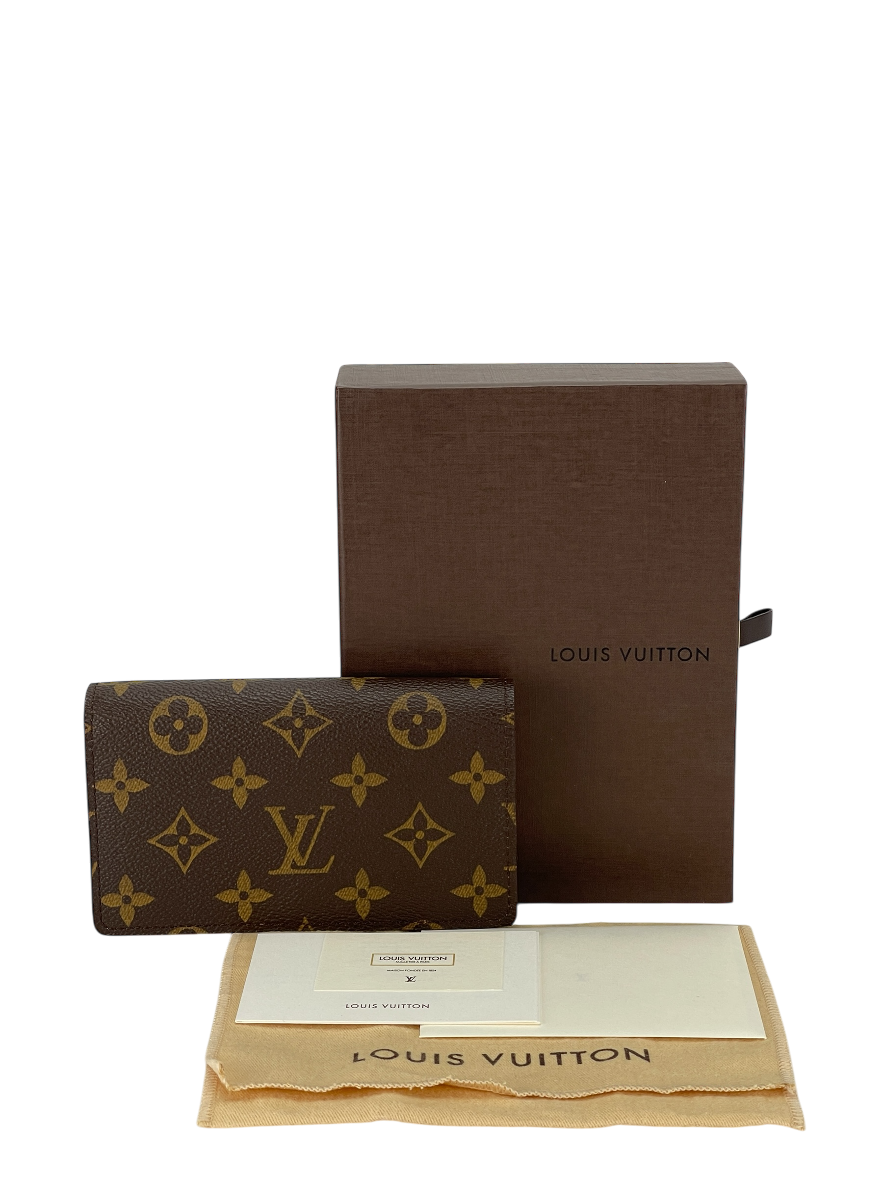LOUIS VUITTON - Monogram Portefeuille Tresor Bi-fold Wallet with coin purse