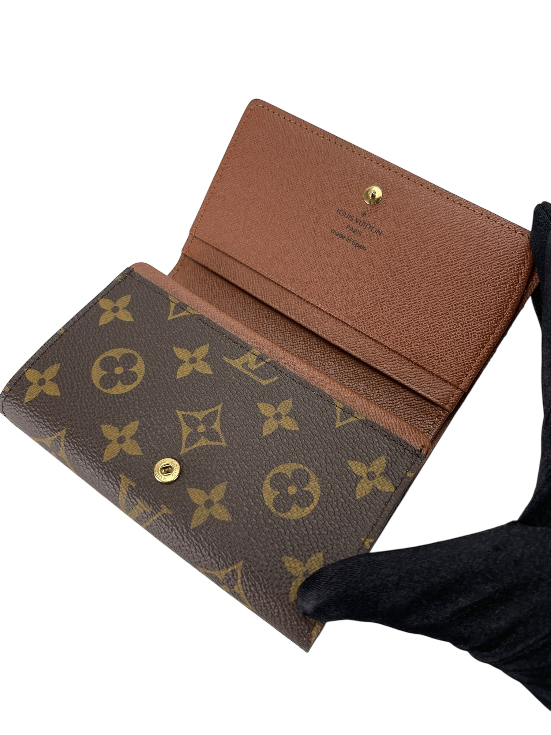 LOUIS VUITTON - Monogram Portefeuille Tresor Bi-fold Wallet with coin purse