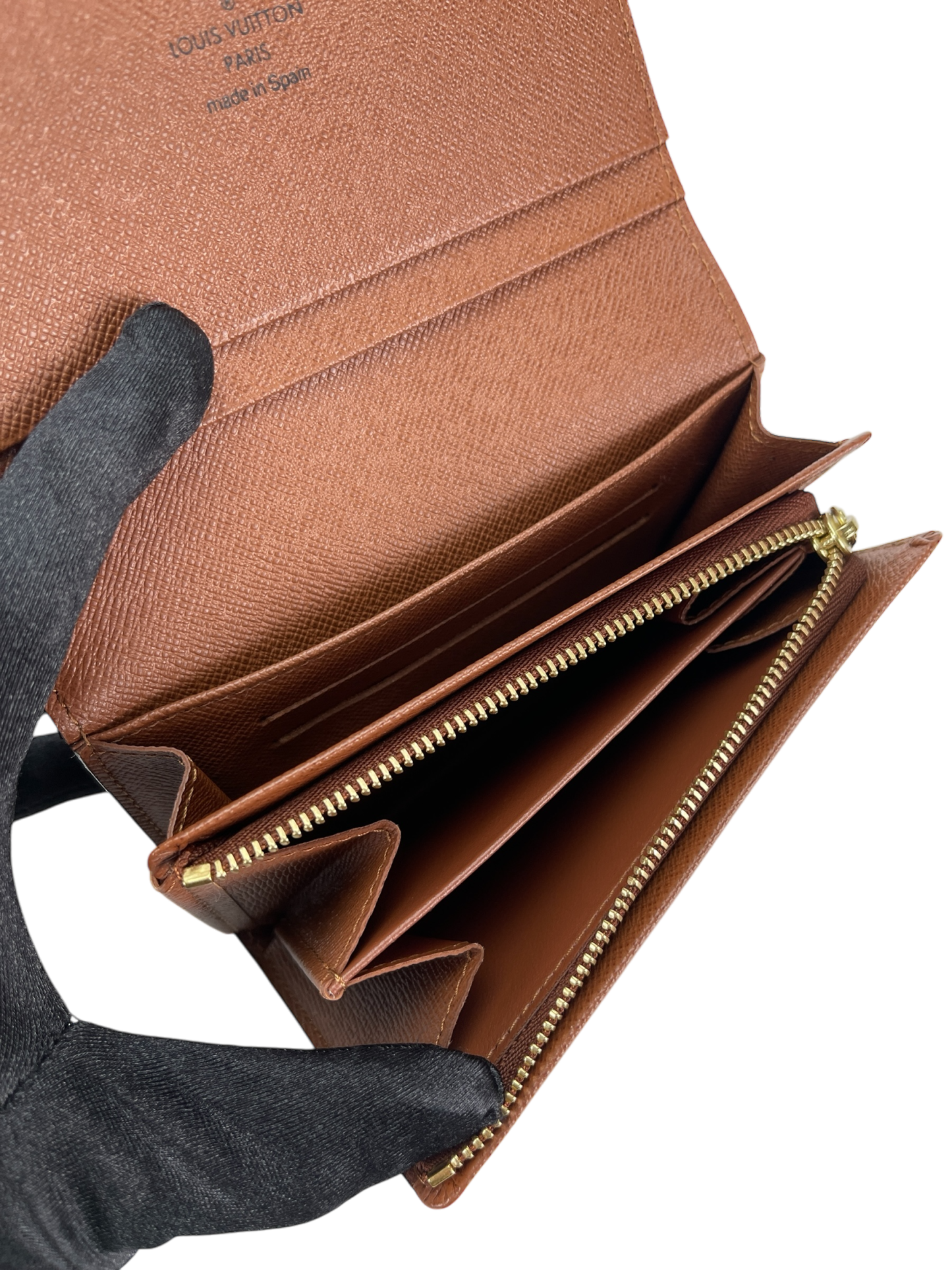 LOUIS VUITTON - Monogram Portefeuille Tresor Bi-fold Wallet with coin purse