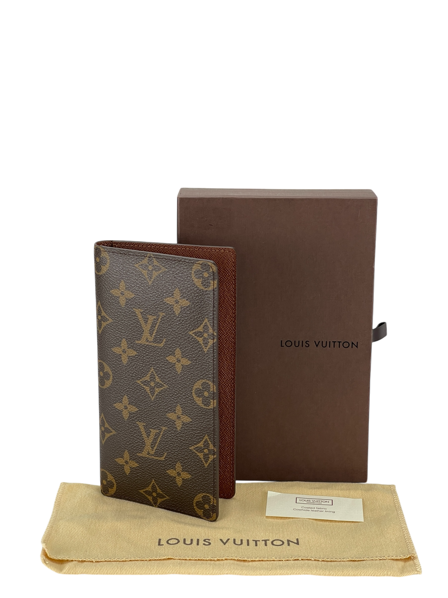LOUIS VUITTON - Brown Brazza Monogram Long Wallet