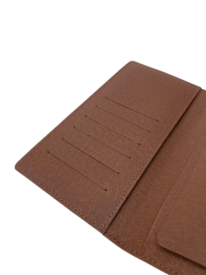 LOUIS VUITTON - Brown Brazza Monogram Long Wallet